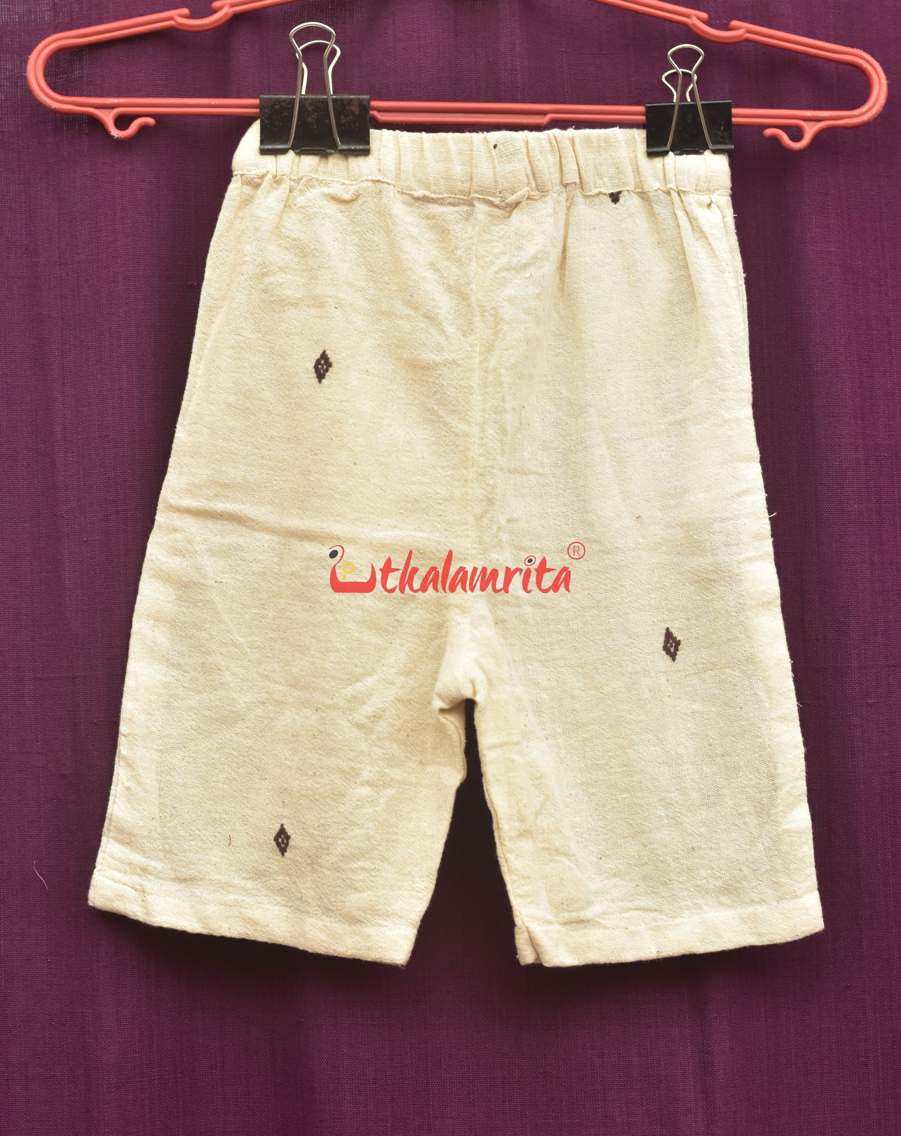 Kotpad White Buti (Kids's Pant)
