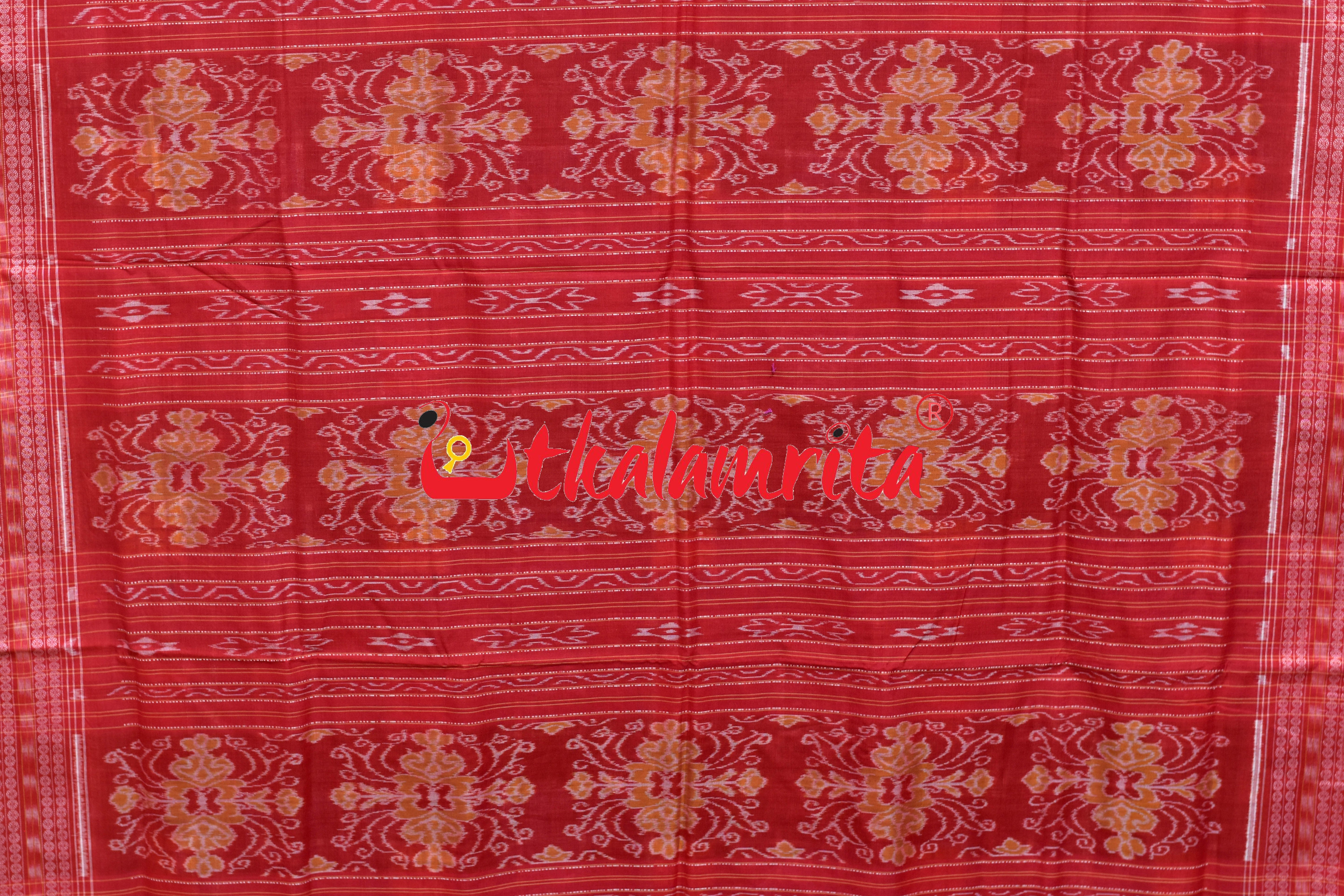 Black Mini Aswini Sambalpuri Cotton Saree