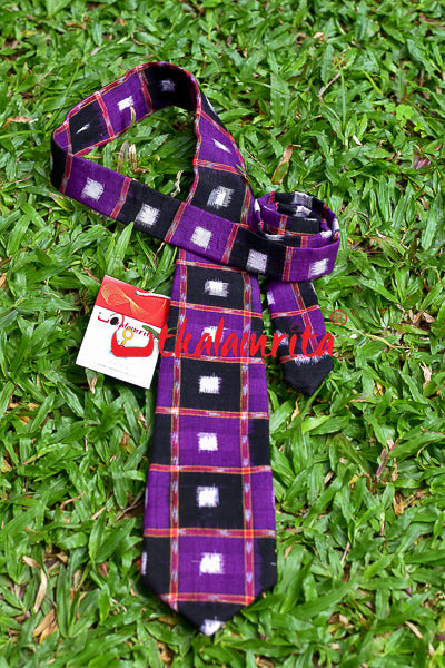 Purple Black Bandha ( Tie)