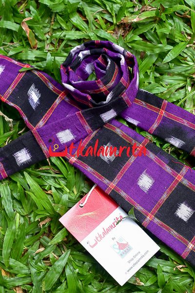 Purple Black Bandha ( Tie)