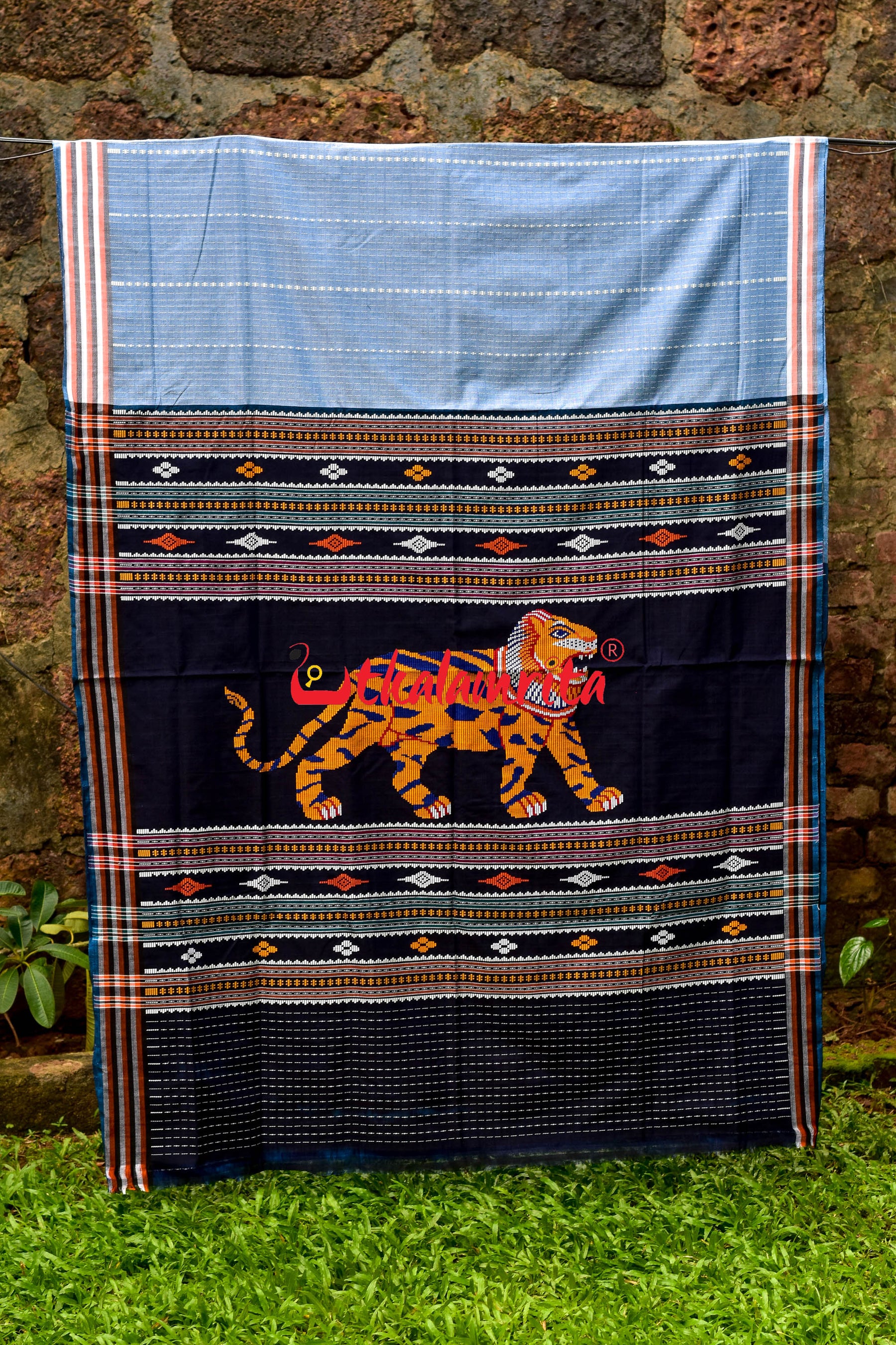 Surf Tiger Dhalapathara Cotton Saree