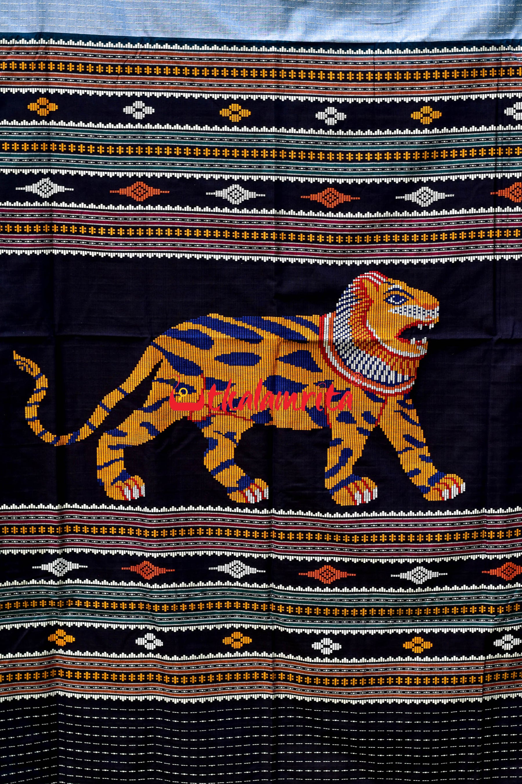 Surf Tiger Dhalapathara Cotton Saree