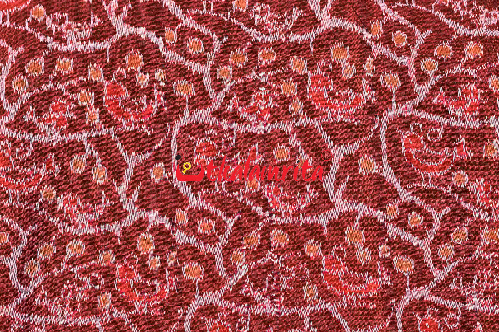 Maroon Chadhei Mix Silk (Fabric)