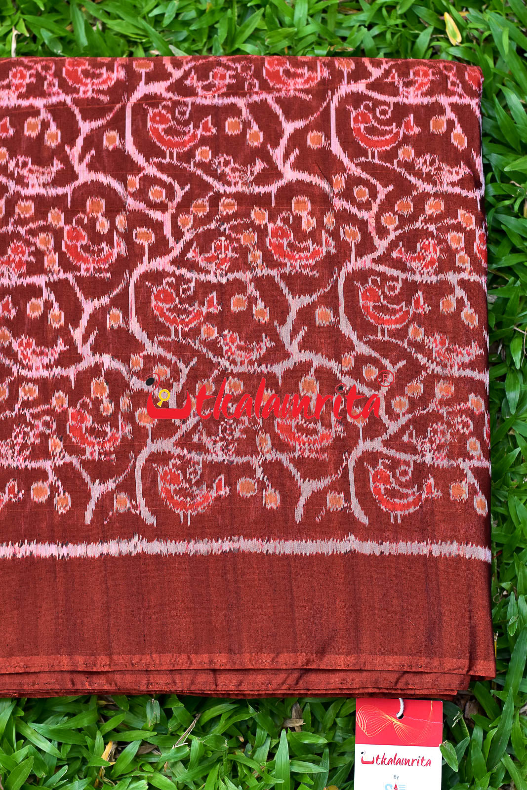 Maroon Chadhei Mix Silk (Fabric)