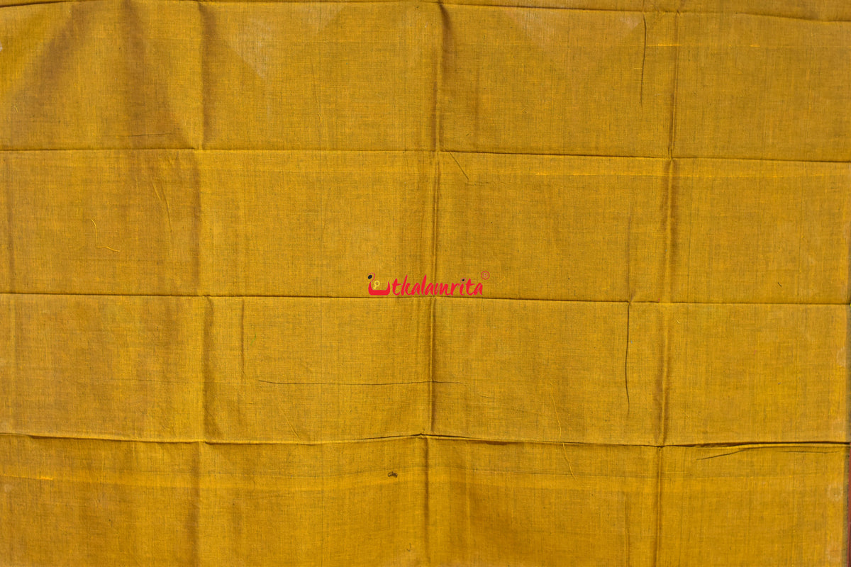 Magenta Golden Middle Sankha Chakra Design Dress Set
