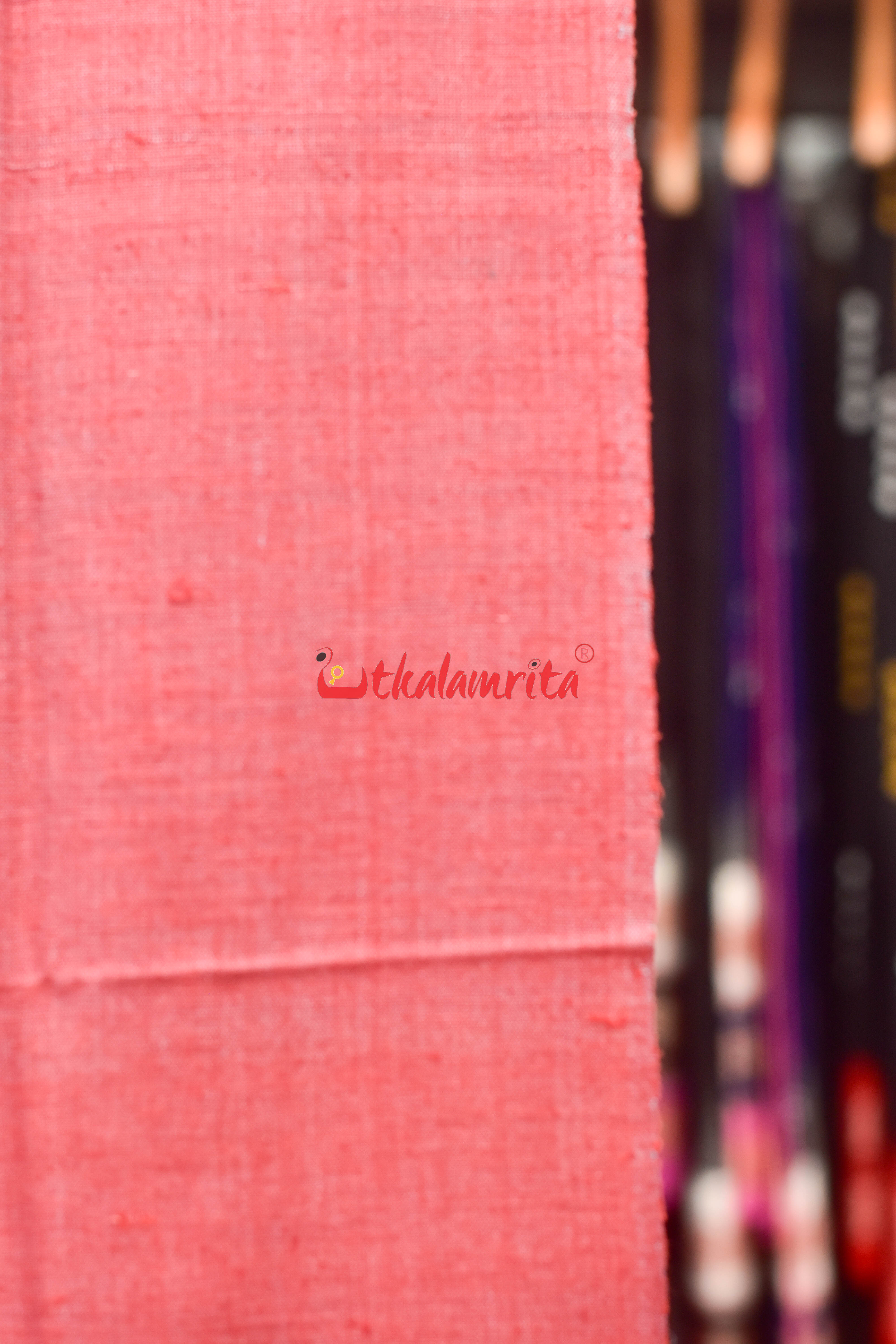 Maroon Dia Tussar (Stole)