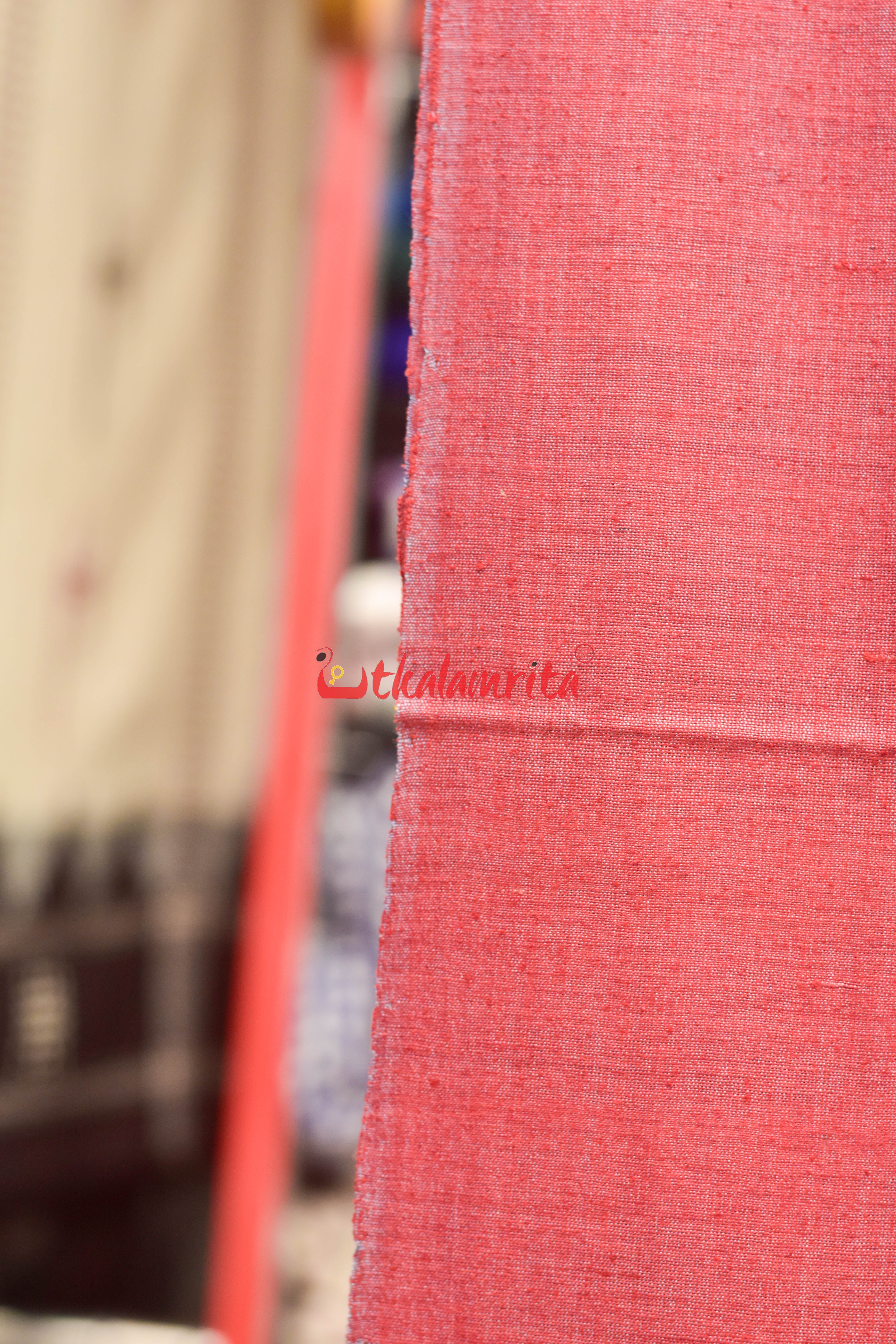 Maroon Dia Tussar (Stole)