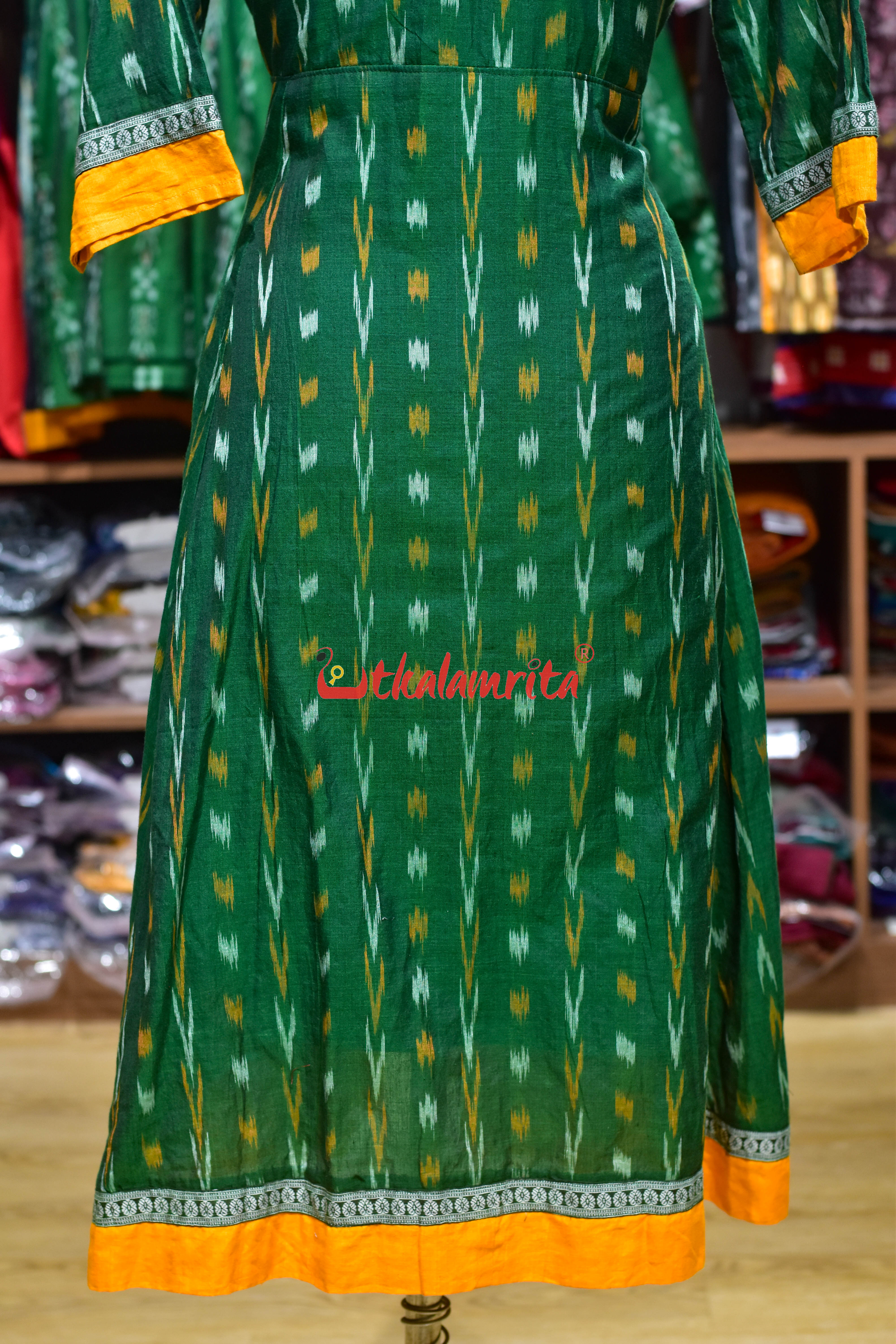 Kanak Harini Sambalpuri Anarkali Dress