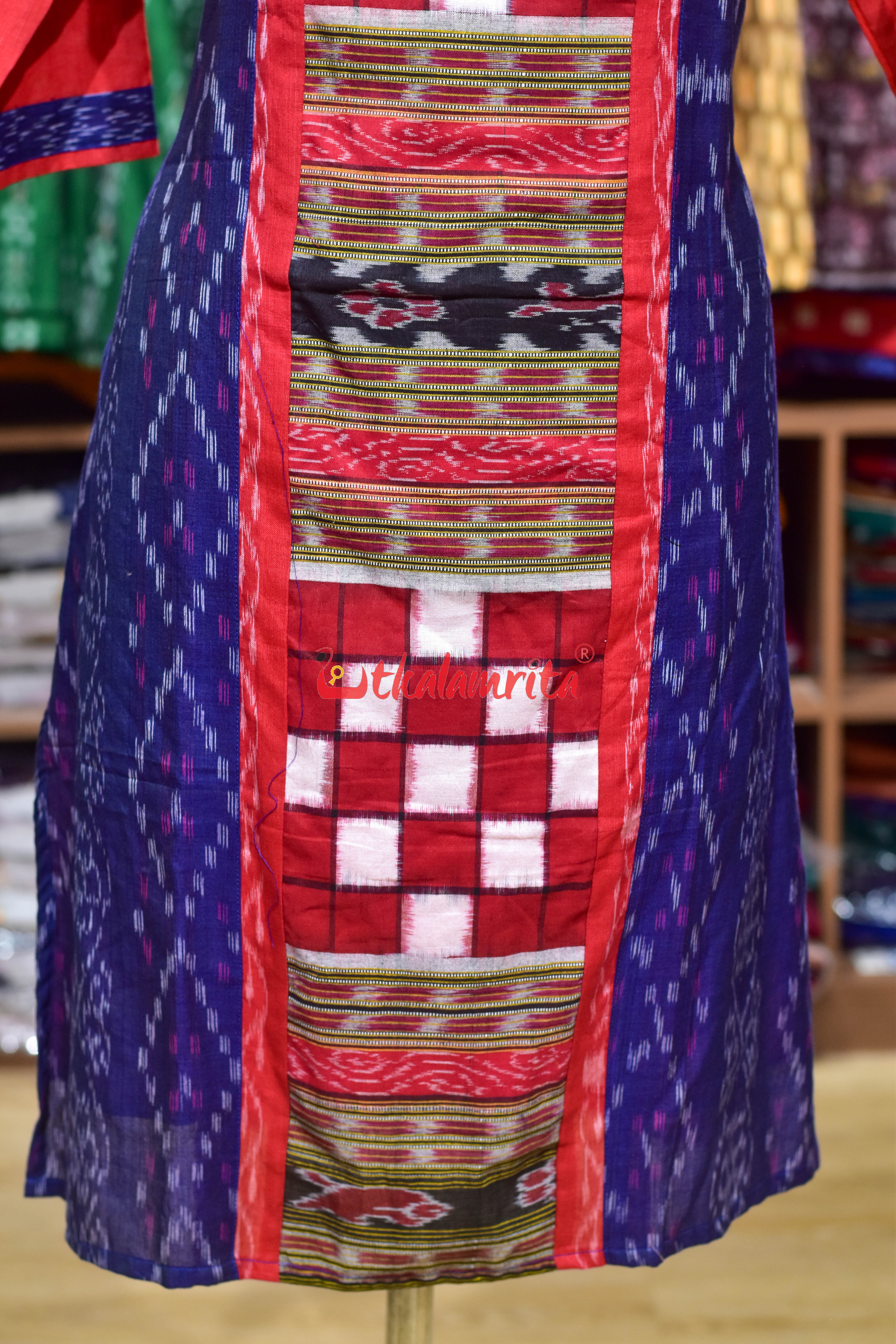 Sambalpuri Tarang Ikat Dress