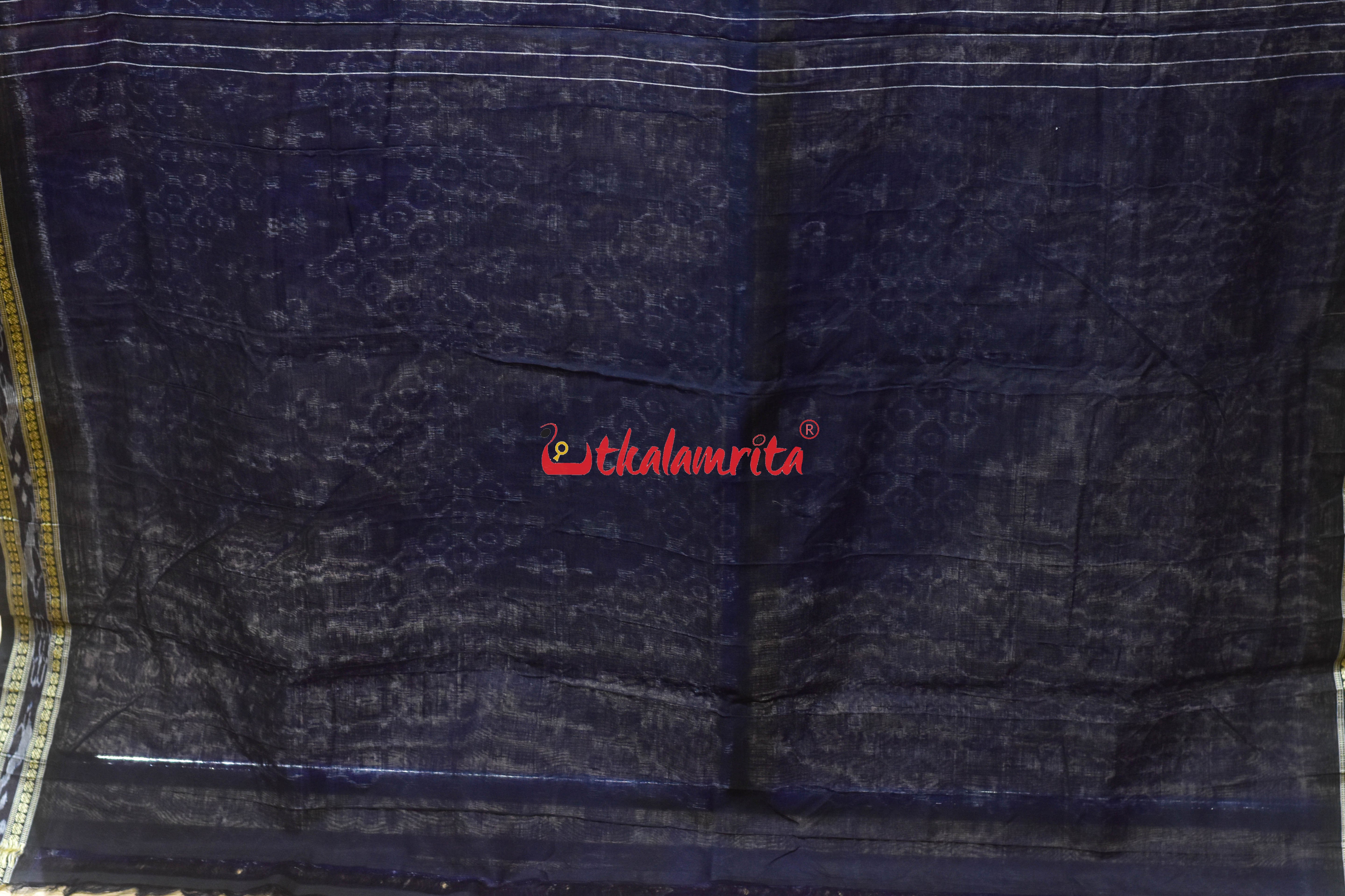 Blue Tribals Chakara Khandua Cotton Saree