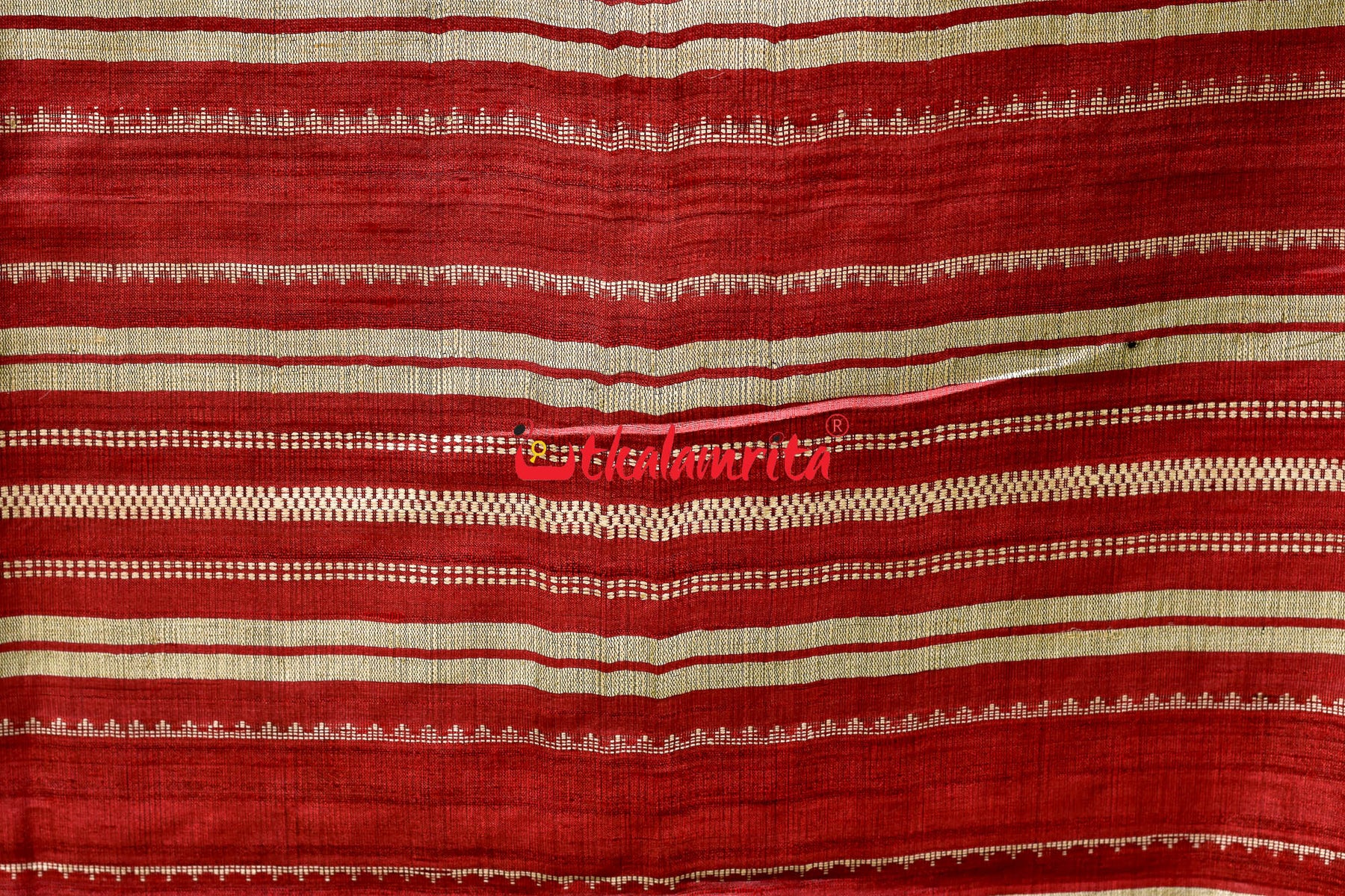 Black Bandha Fine Gopalpur Tussar Silk Saree