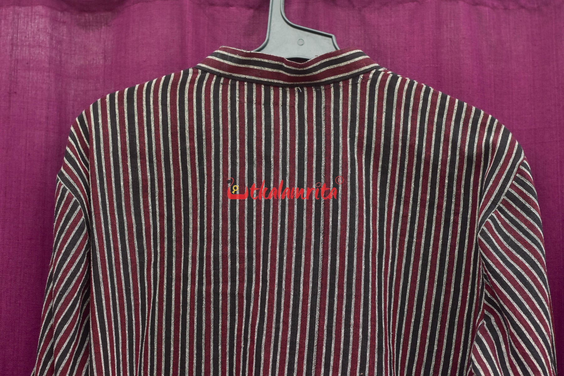 Black Coffee Lines Kotpad (Men's Half Kurta)