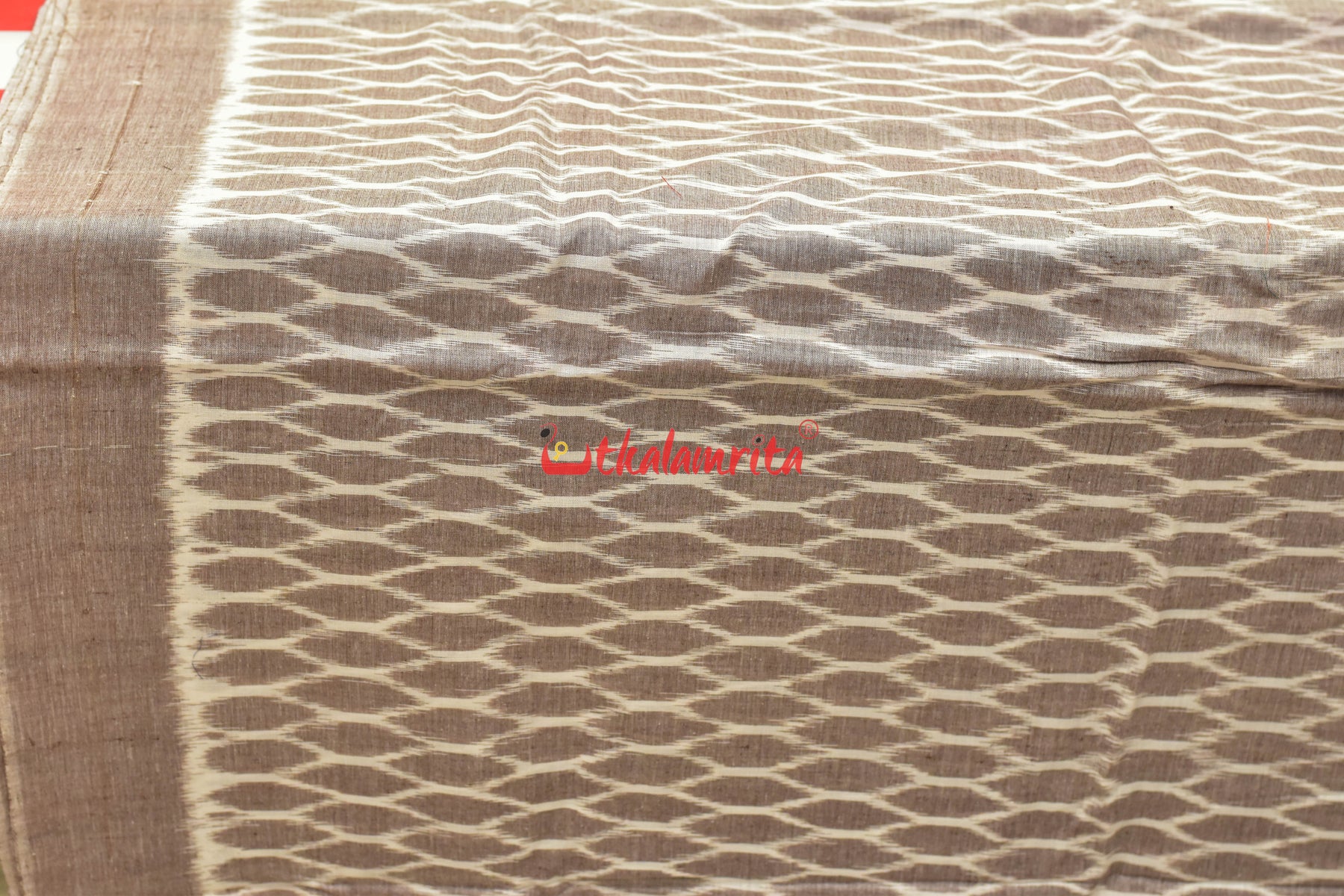 White Vintage Clone With Brown (Fabric)