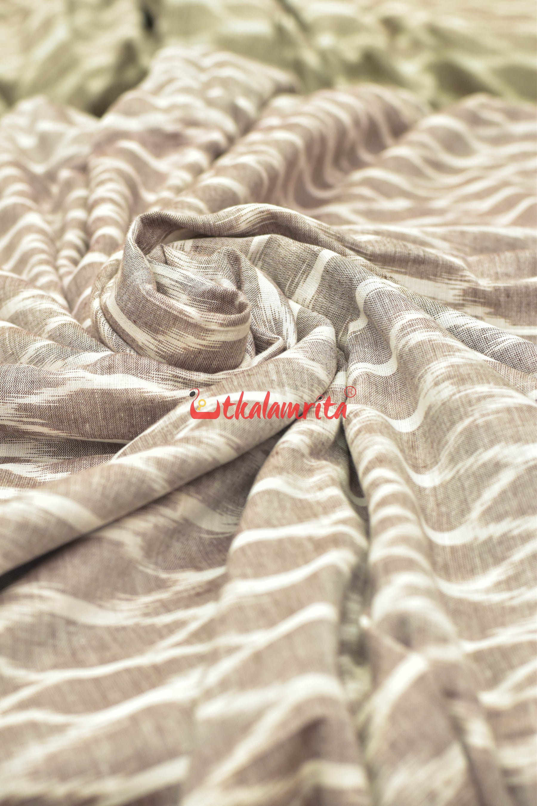 White Vintage Clone With Brown (Fabric)