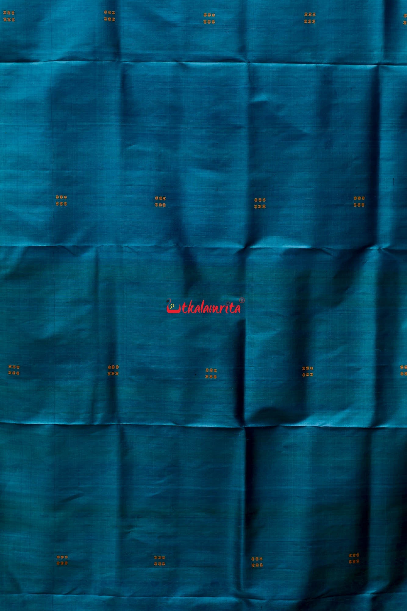 Krushna Yellow Buti Khandua Silk Saree