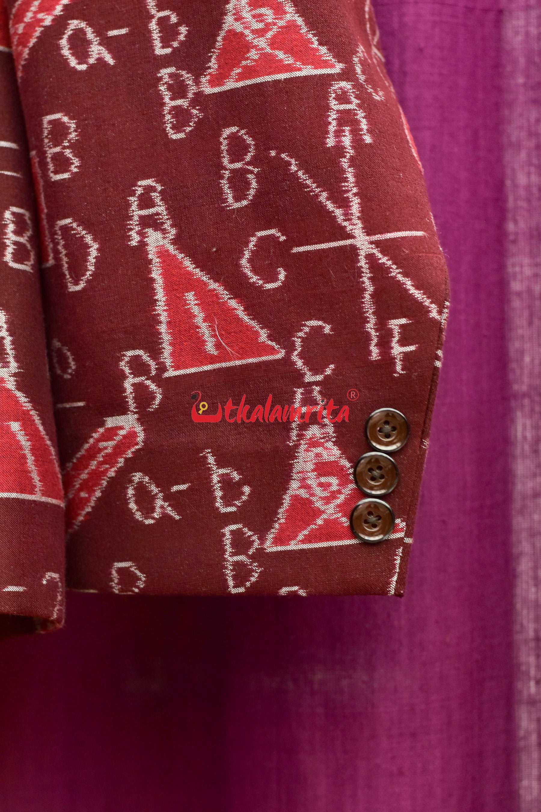 Coffee Math Cotton (Men's Blazer)