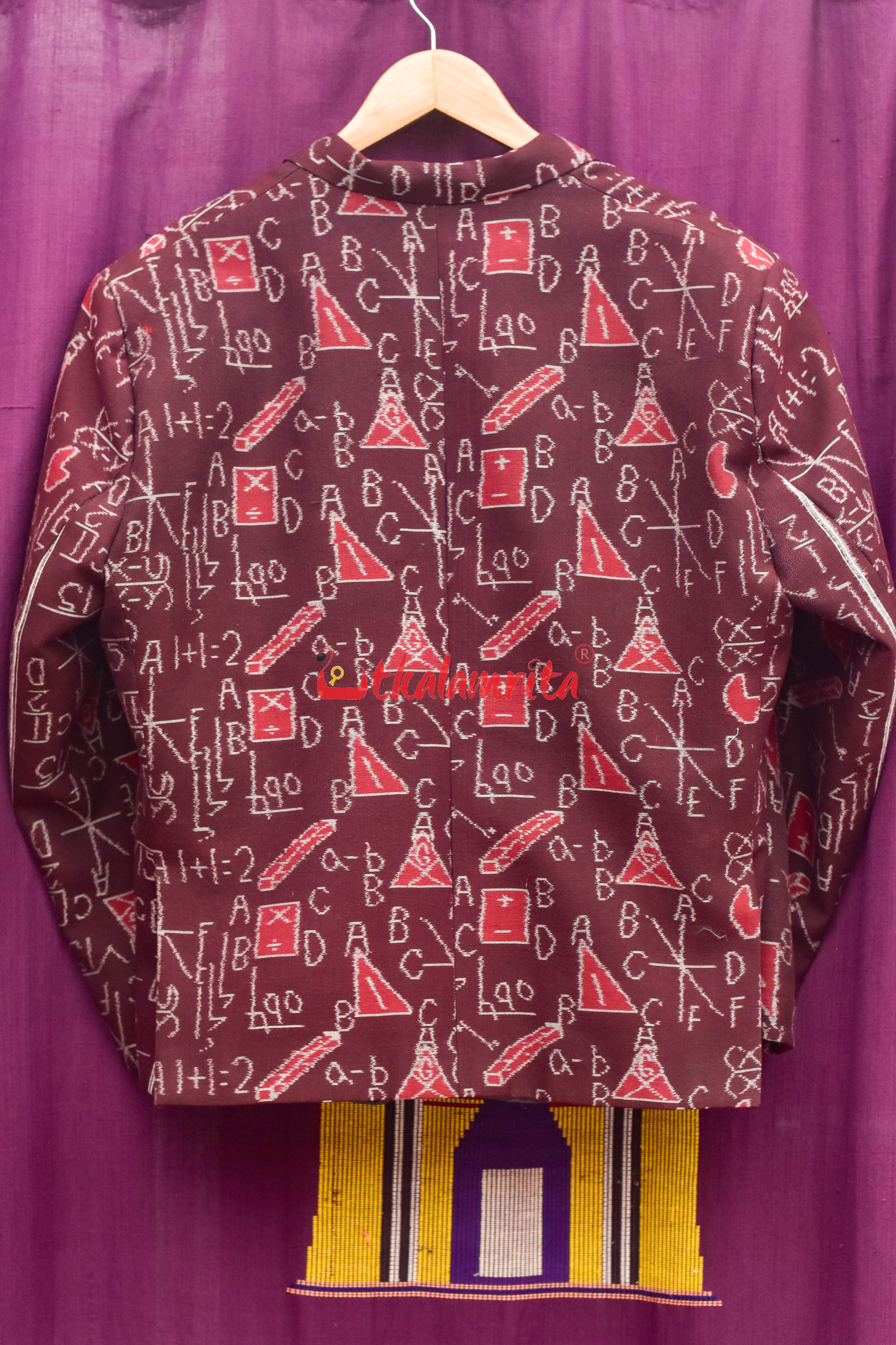 Coffee Math Cotton (Men's Blazer)