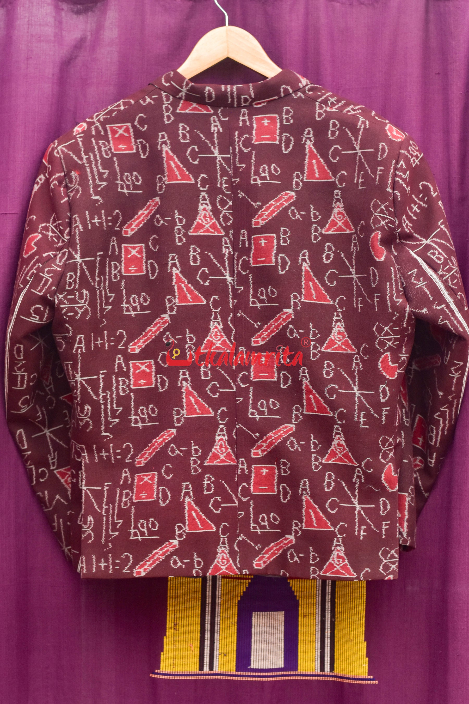 Coffee Math Cotton (Men's Blazer)