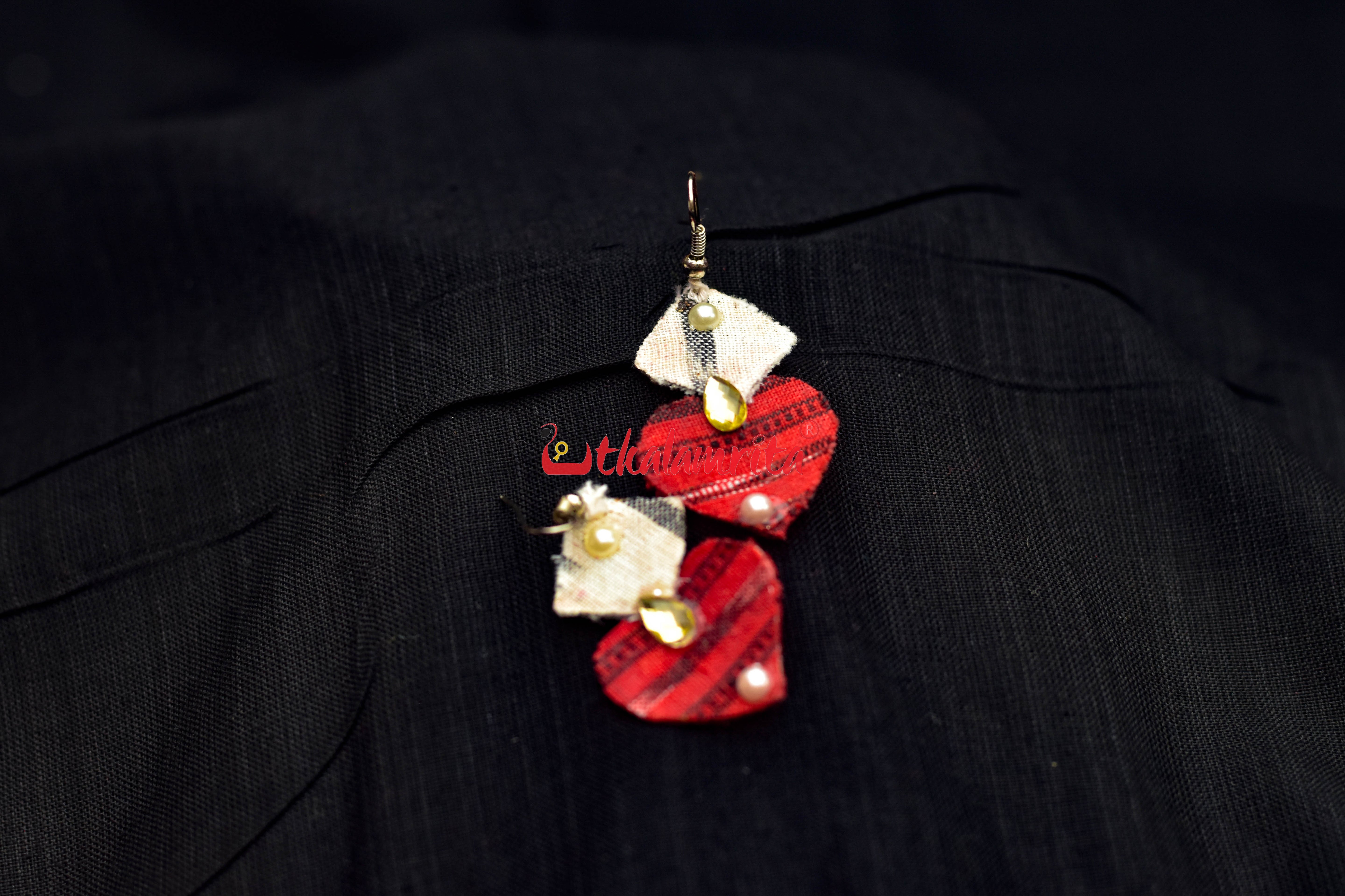Red Heart Earrings