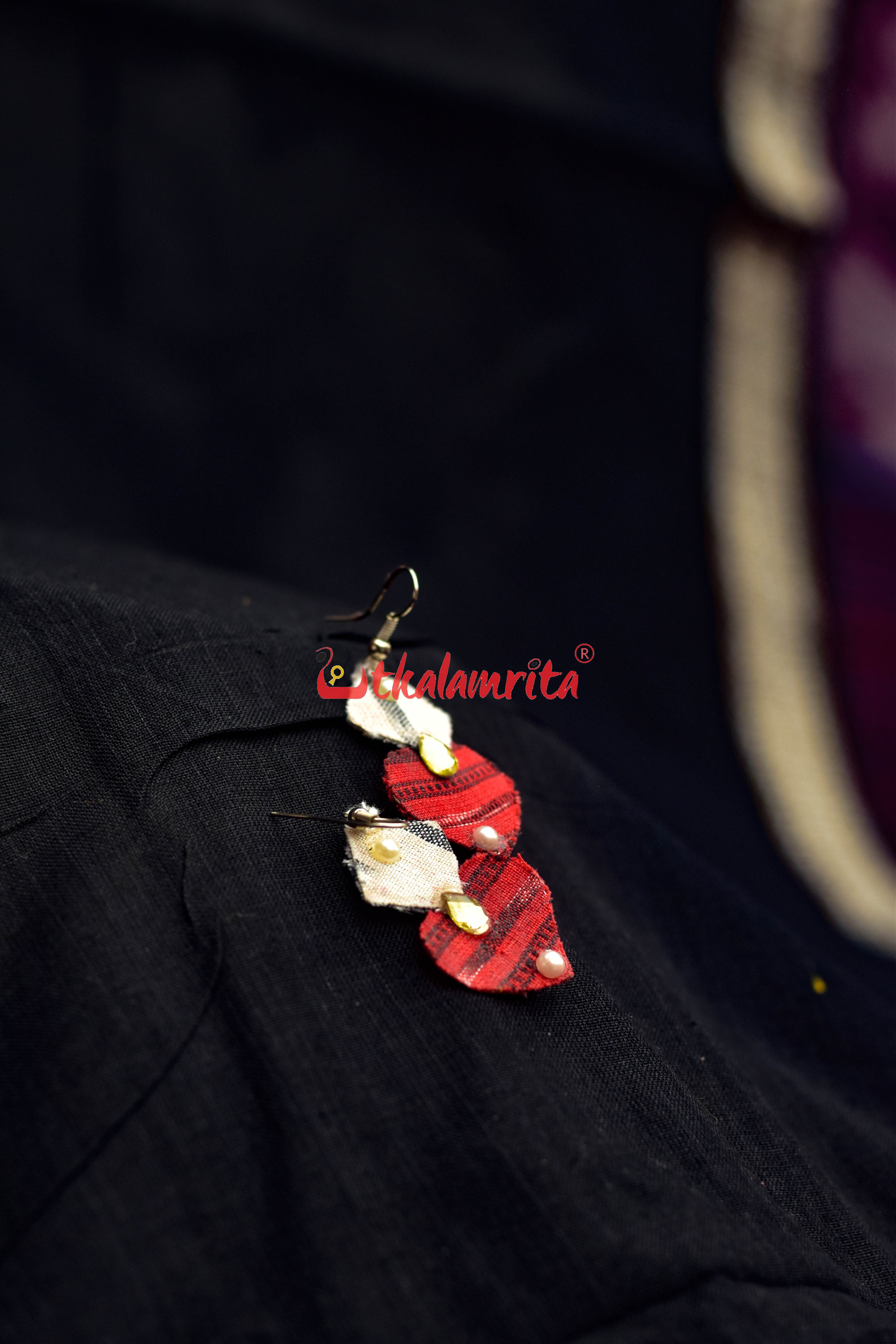 Red Heart Earrings