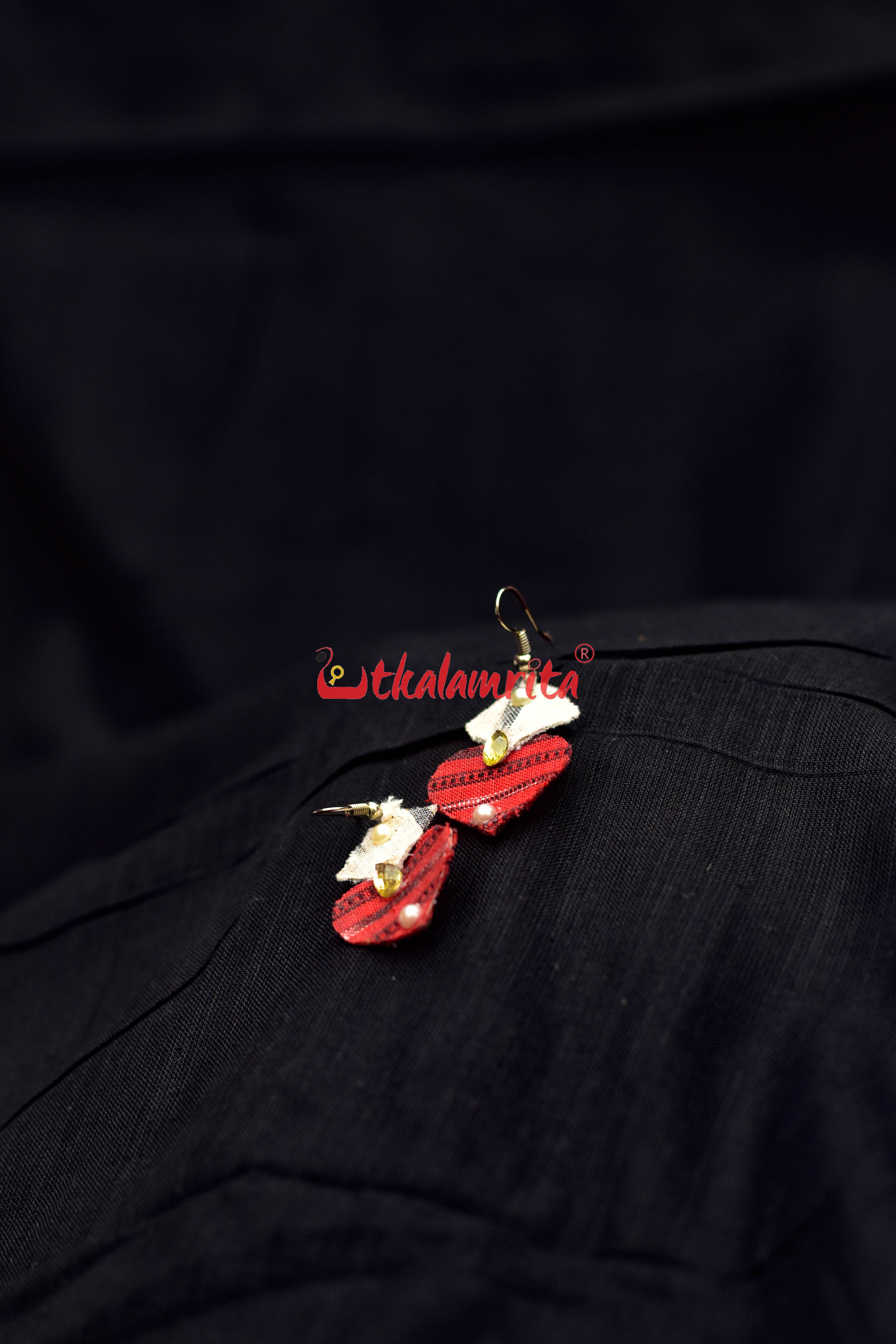 Red Heart Earrings