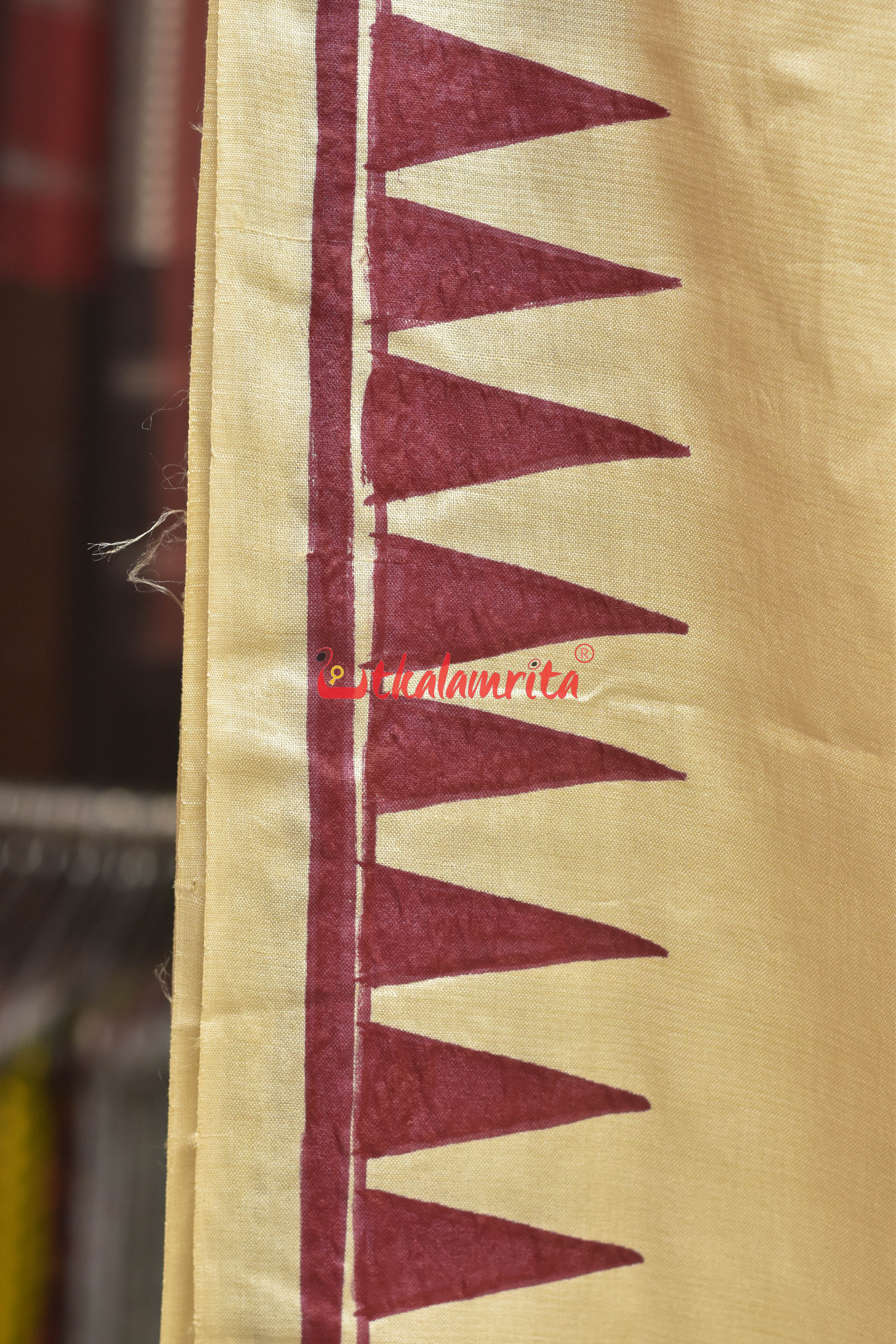 Big Tribals Pattachitra Tussar Silk Saree