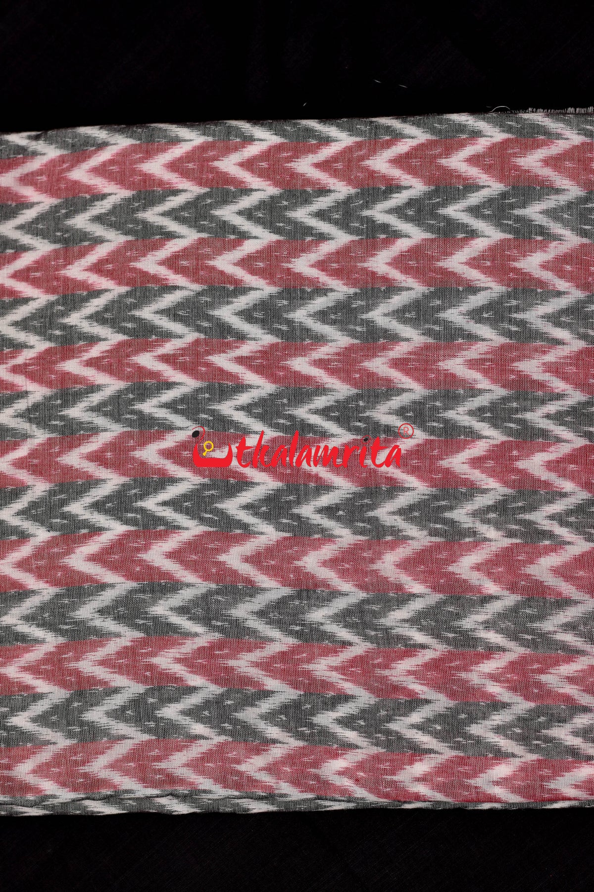 Aadki Pink Grey (Fabric)
