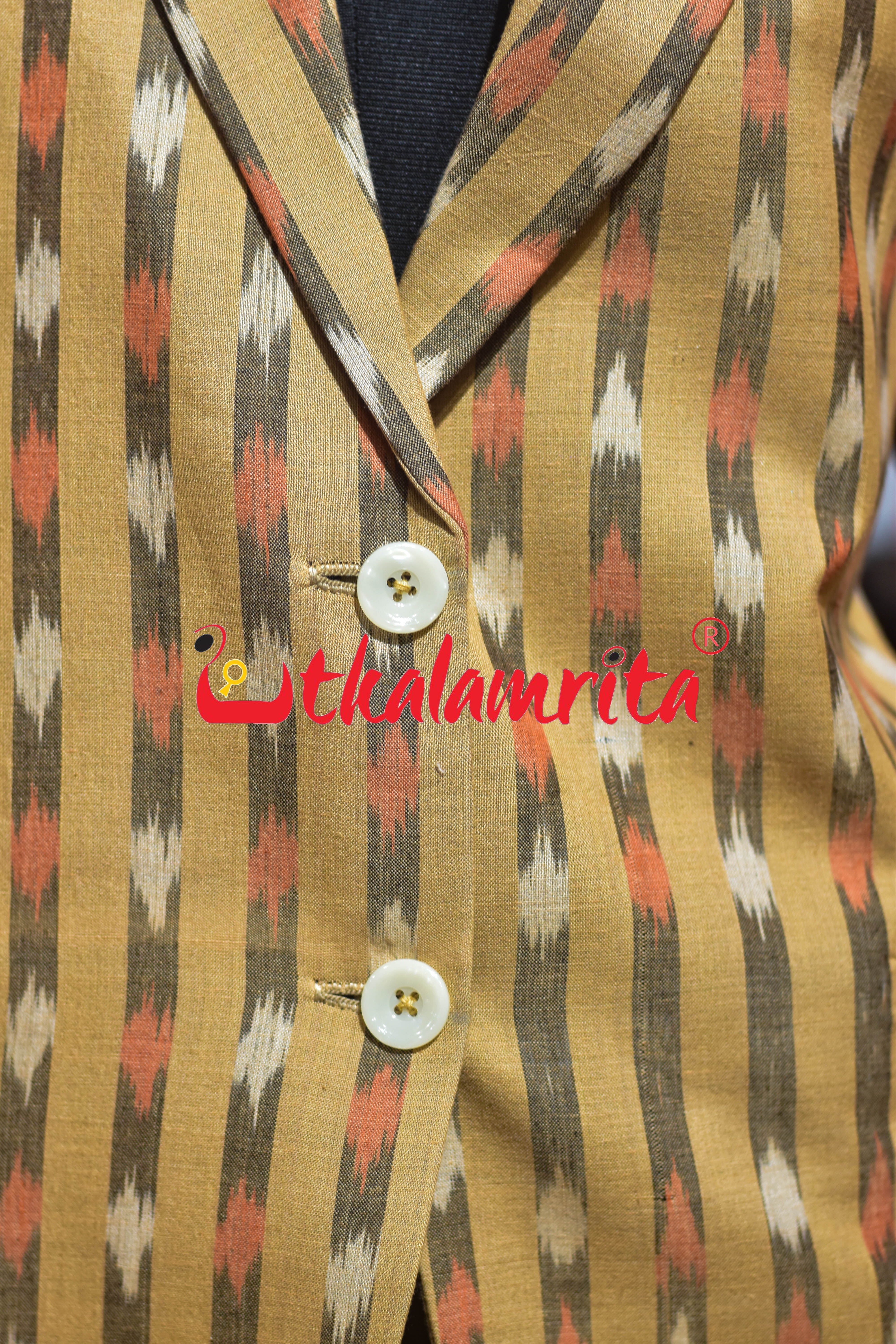 Matha Multi Dots Cotton (Ladies' Blazer)