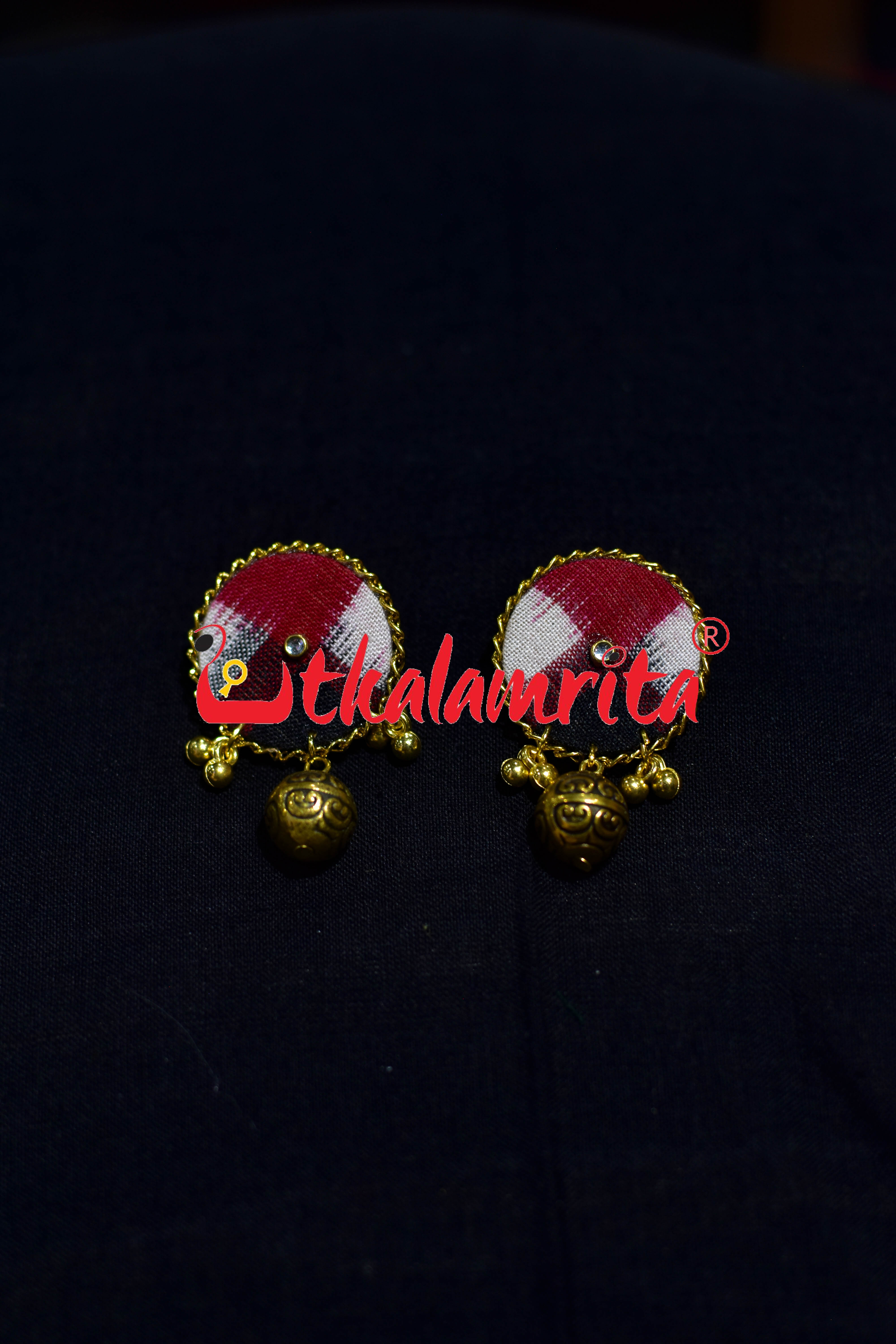 RBW Round Pasapali Golden Big Necklace Set