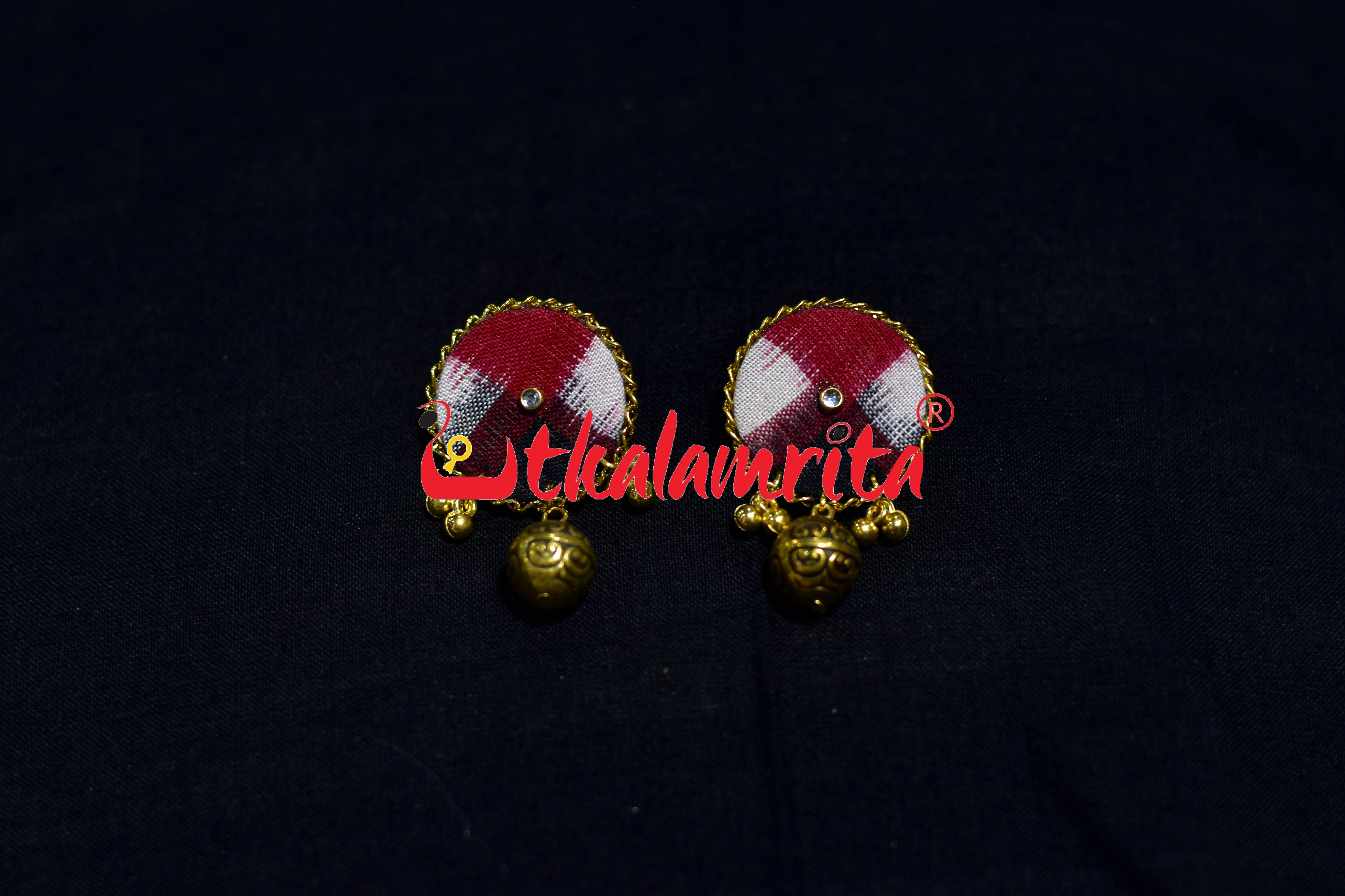 RBW Round Pasapali Golden Big Necklace Set