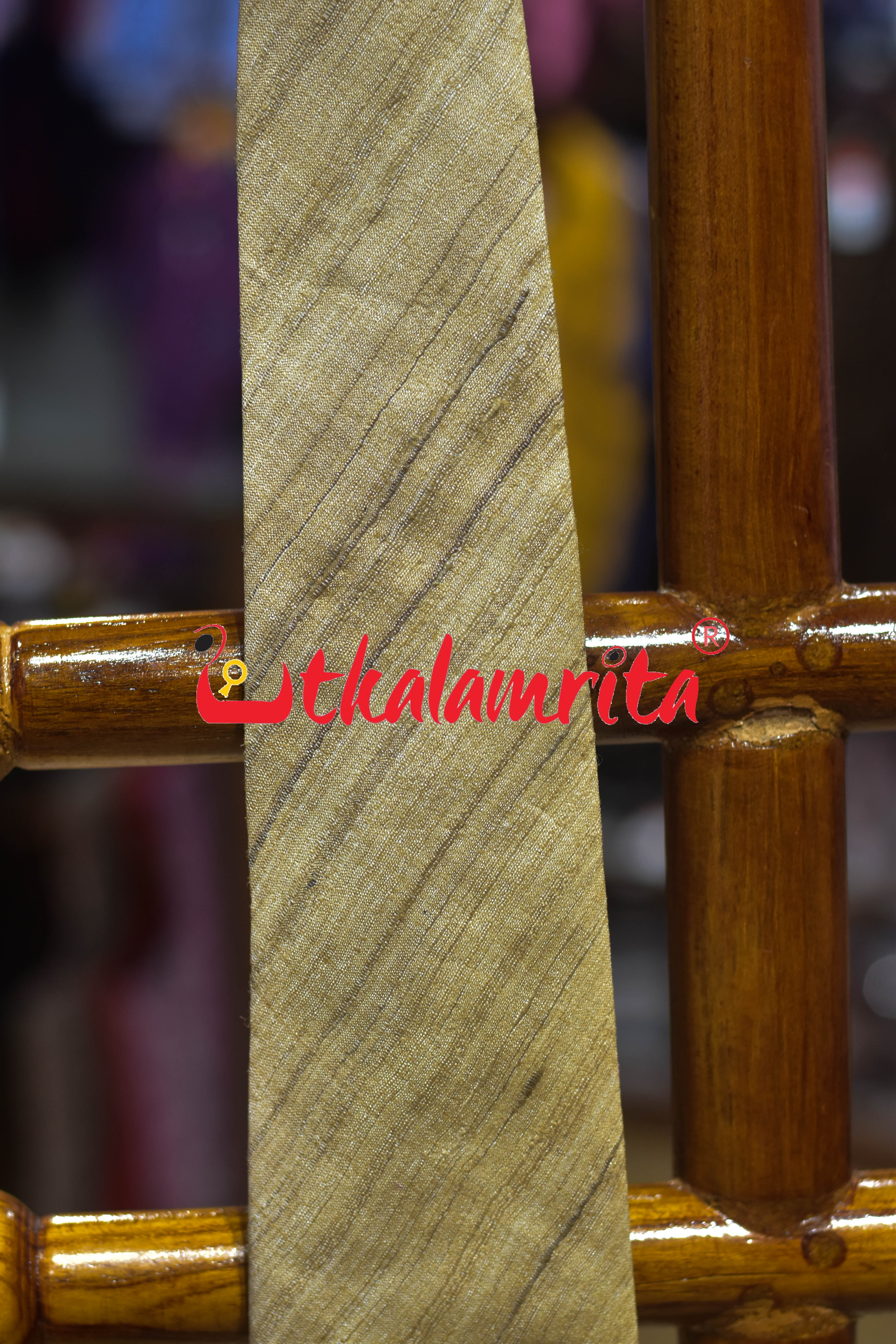 Tussar Plain Handloom (Tie)