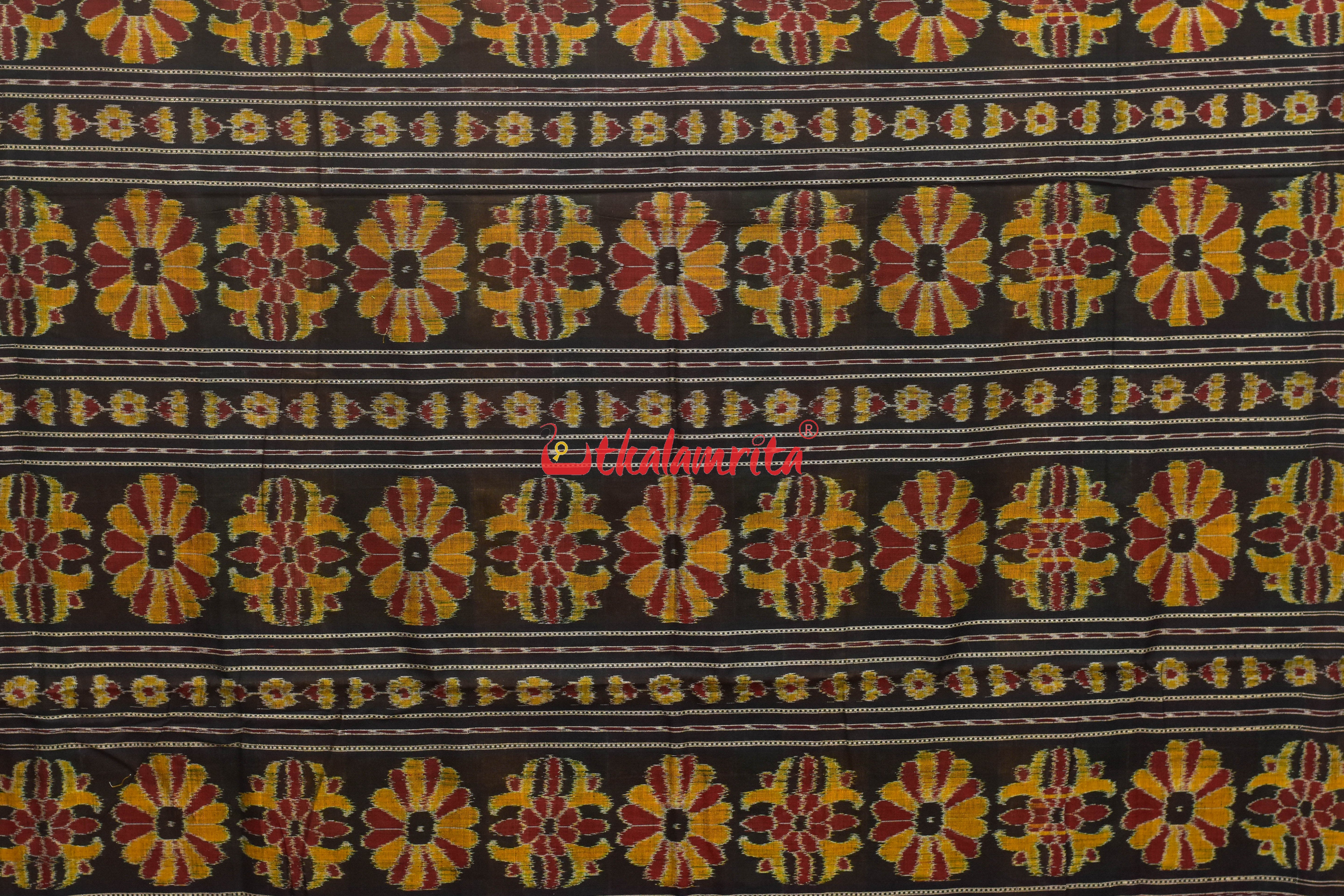Green Utkal Lakhmi Cotton Saree