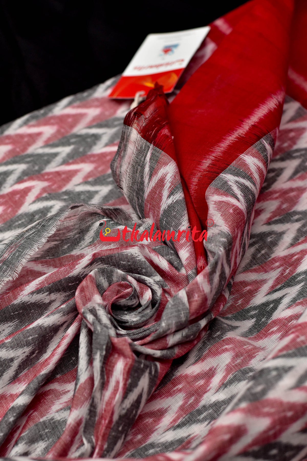 Aadki Pink Grey (Fabric)