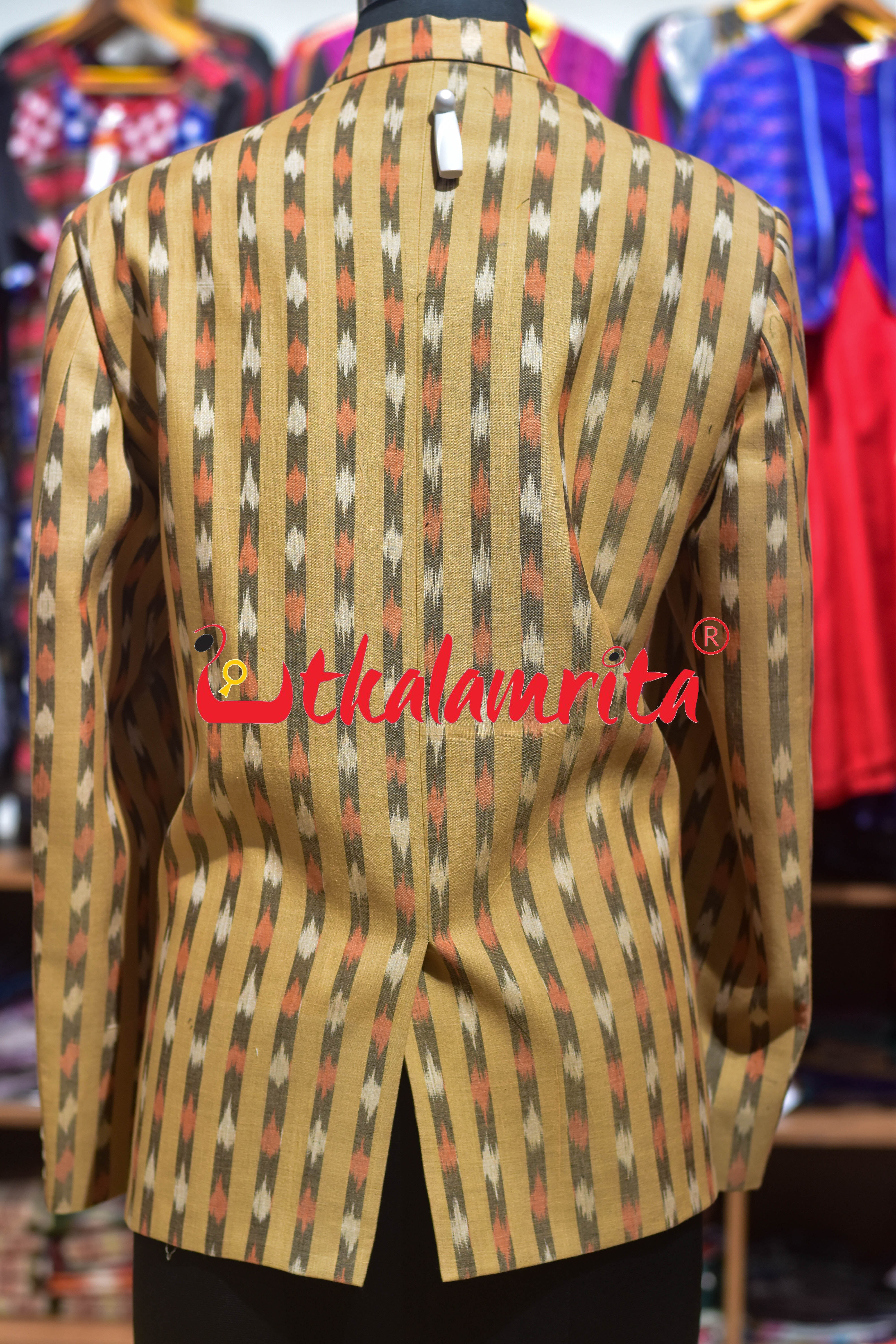 Matha Multi Dots Cotton (Ladies' Blazer)