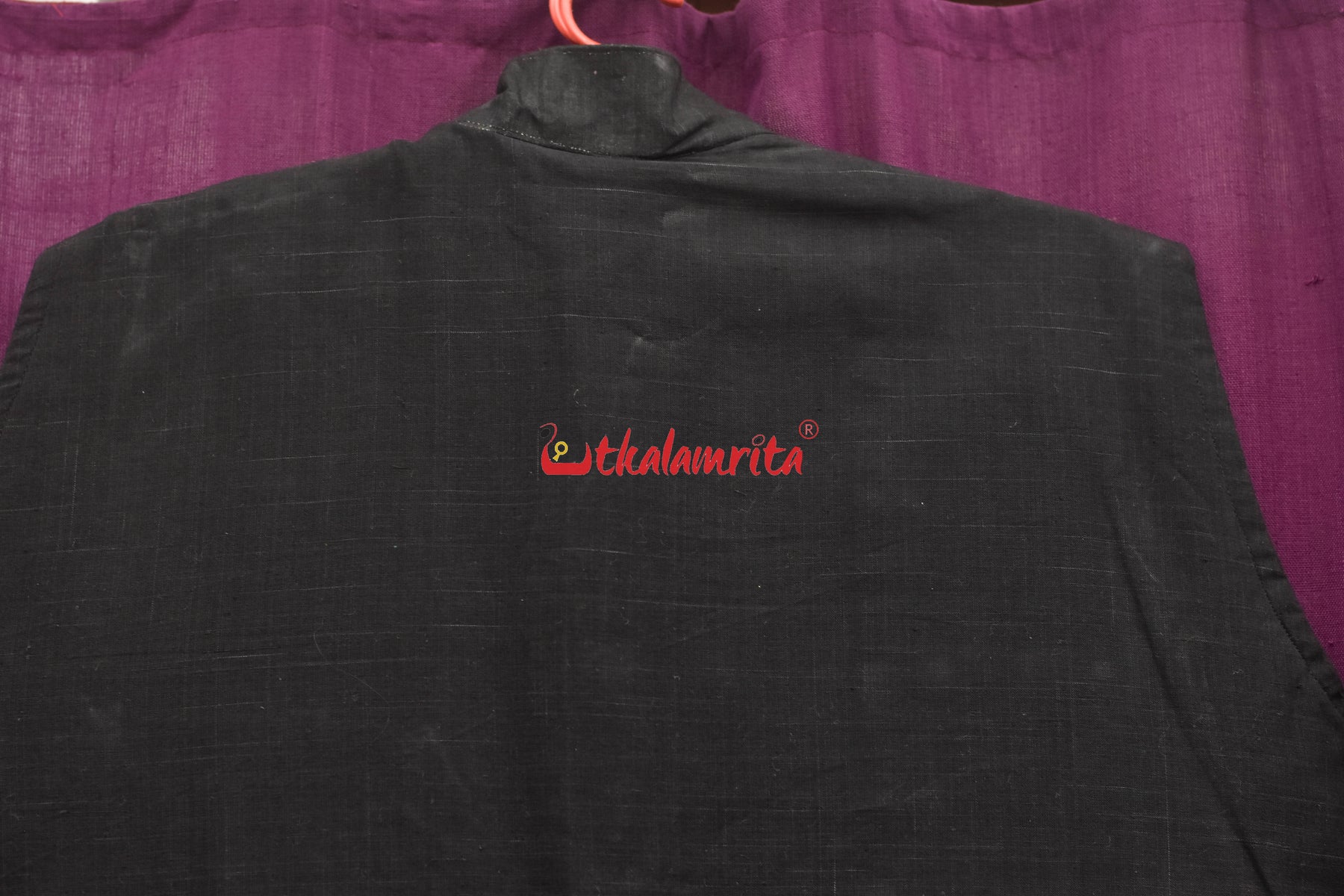 Black Multicolour Patch (Men's Jacket)