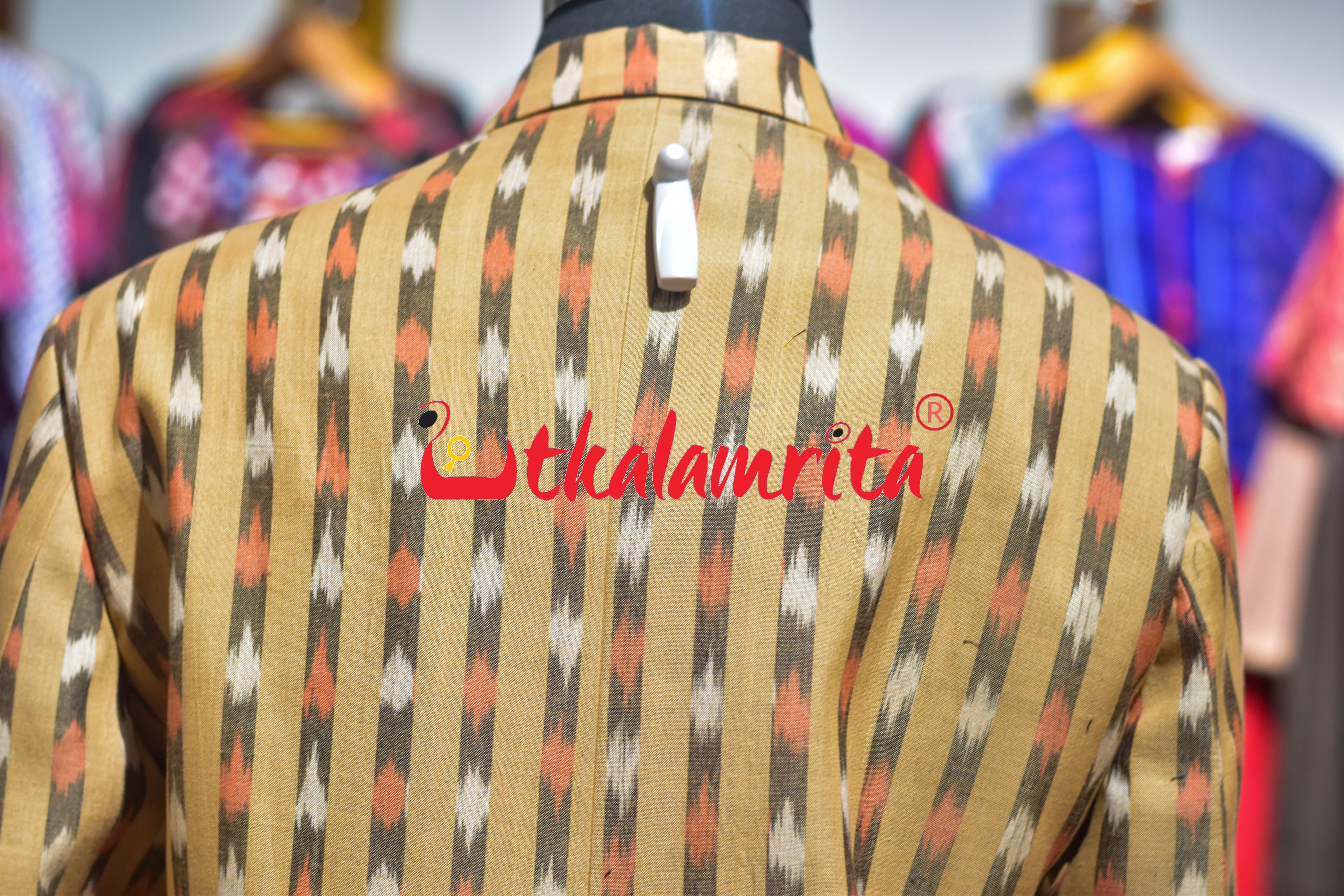 Matha Multi Dots Cotton (Ladies' Blazer)