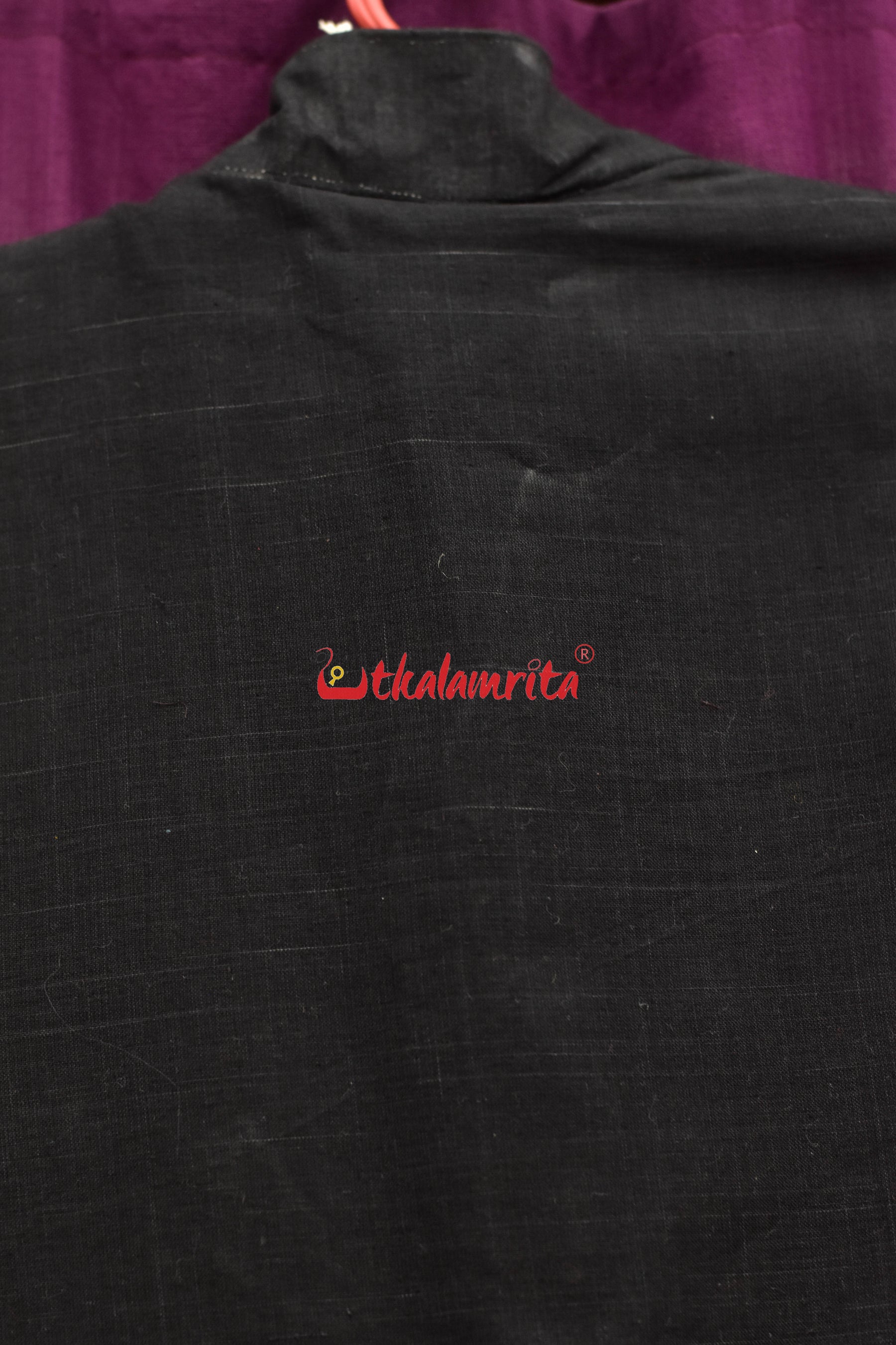 Black Multicolour Patch (Men's Jacket)