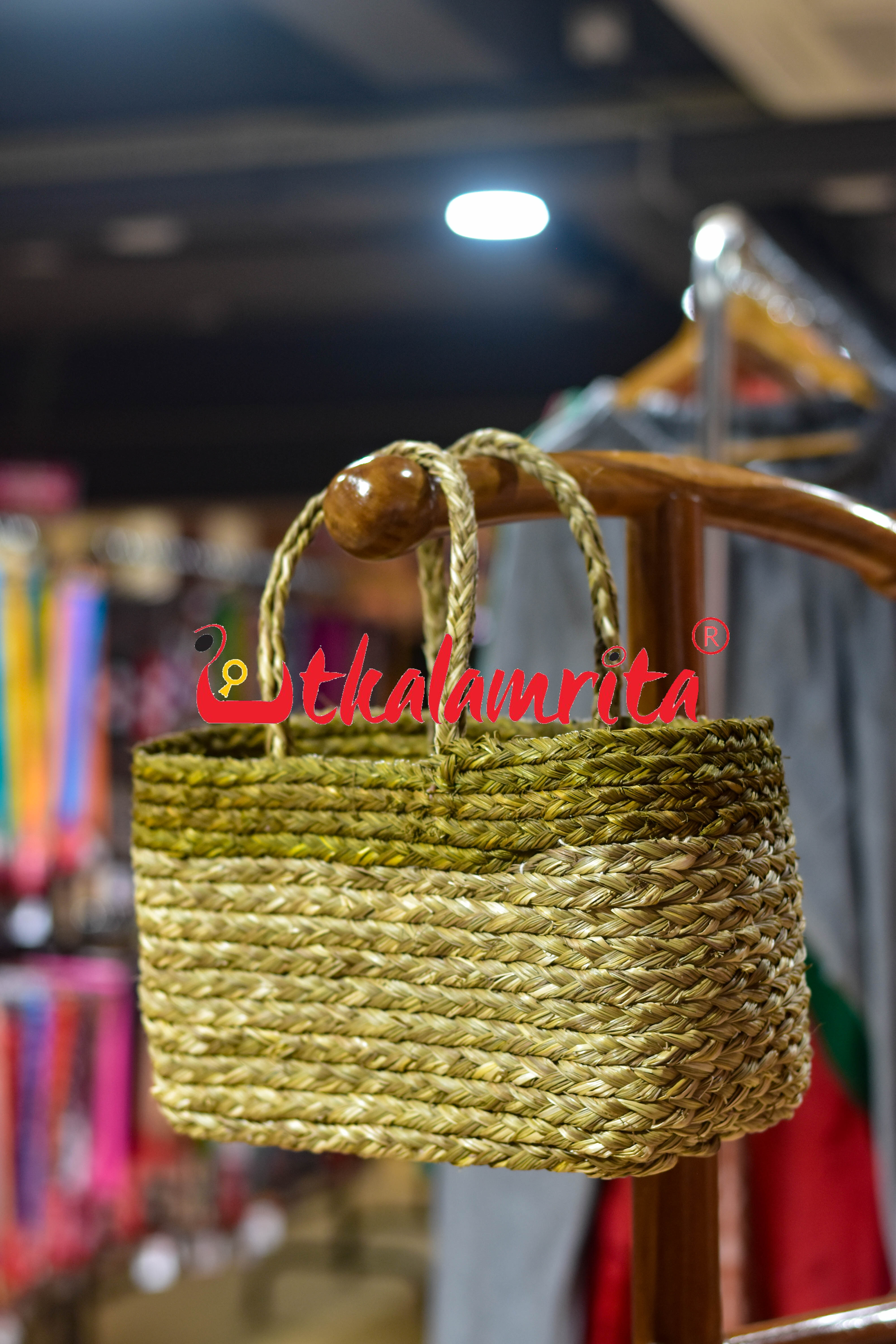 Medium Sabai Grass Mehndi Hamper Bag