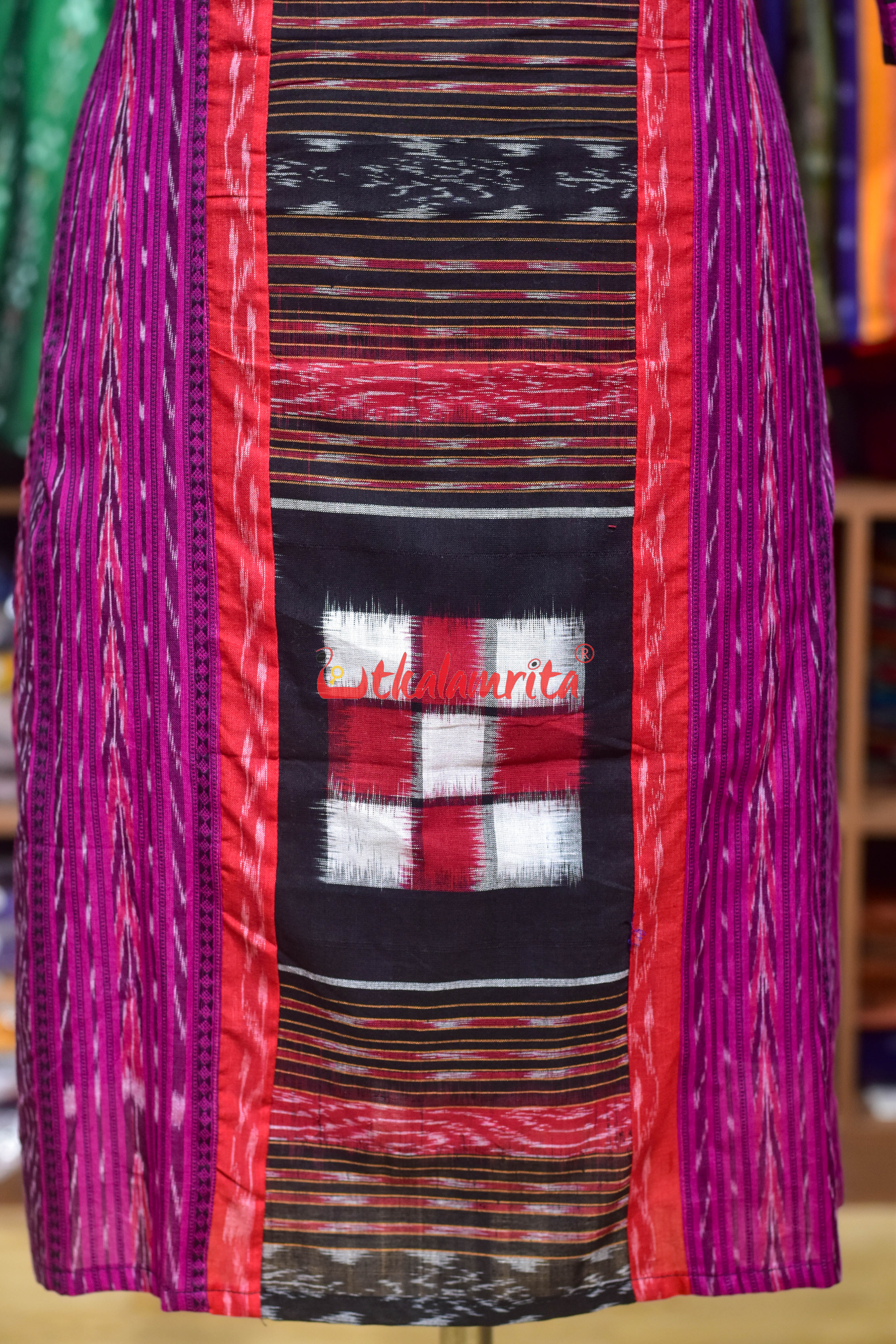 Royal Ikat Checks (Ladies Kurti)