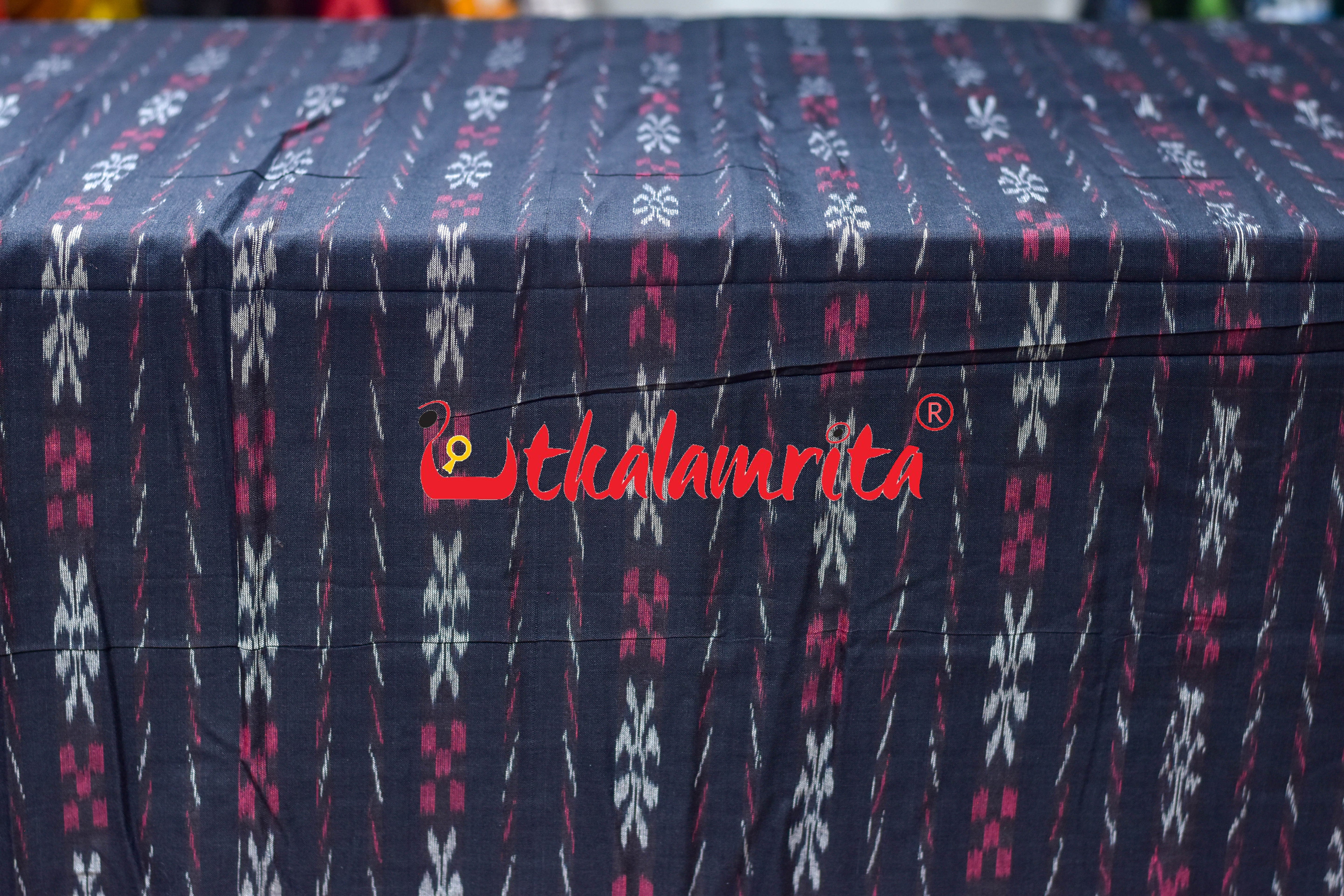 Black Pasapali Paper Design Cotton (Fabric)