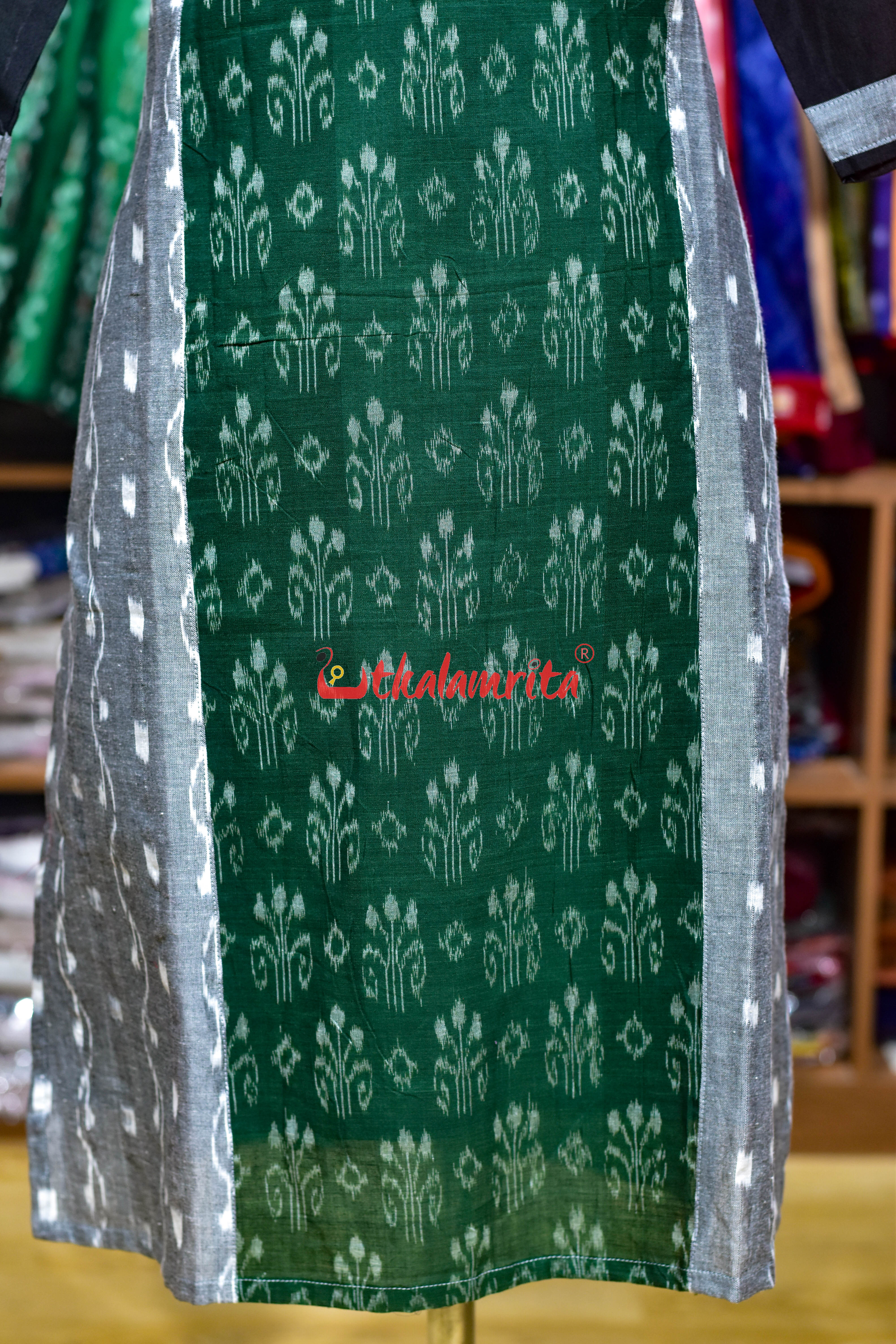 Emerald Ikat Grace (Ladies Kurti)