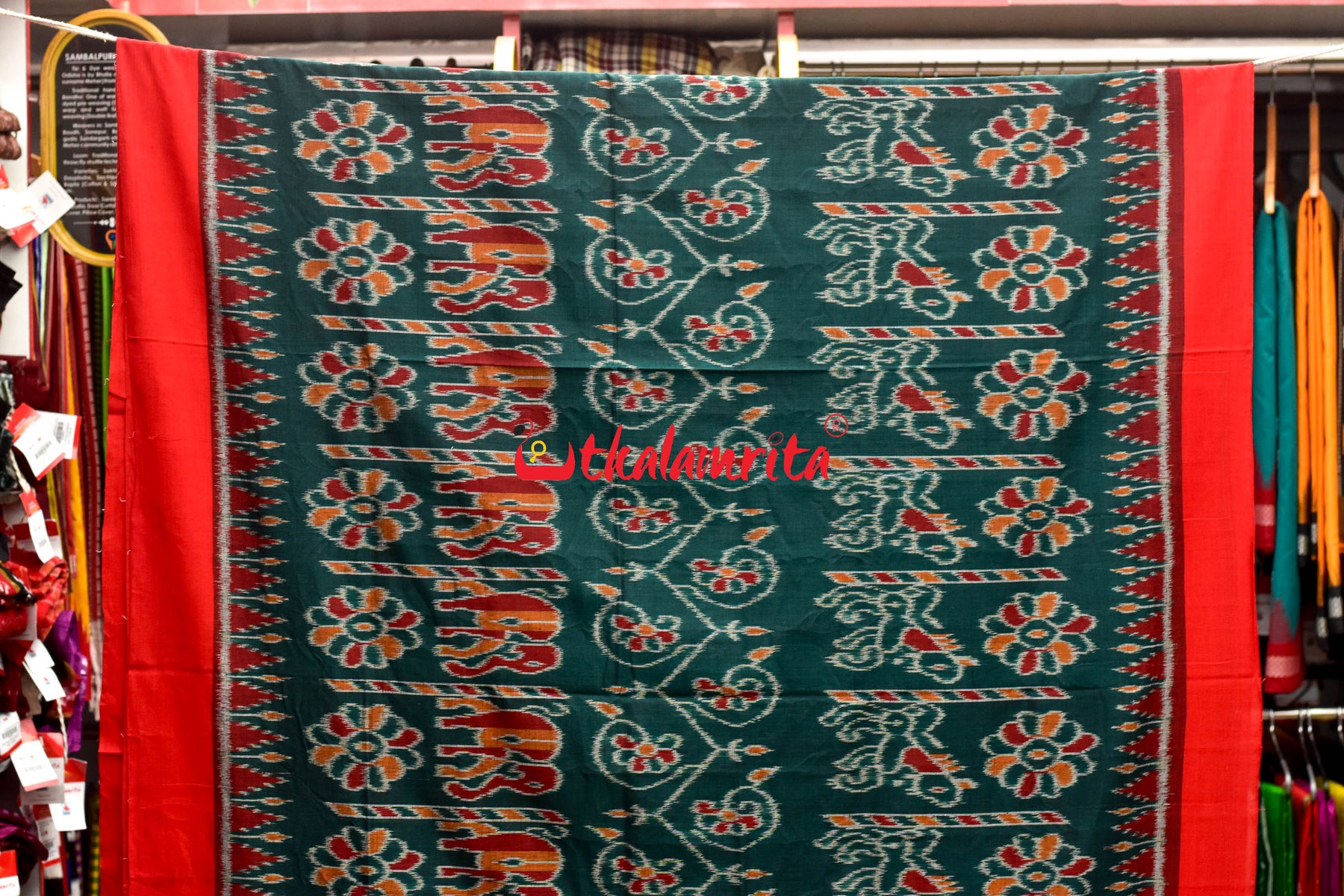 Borderless Green Elephant Khandua