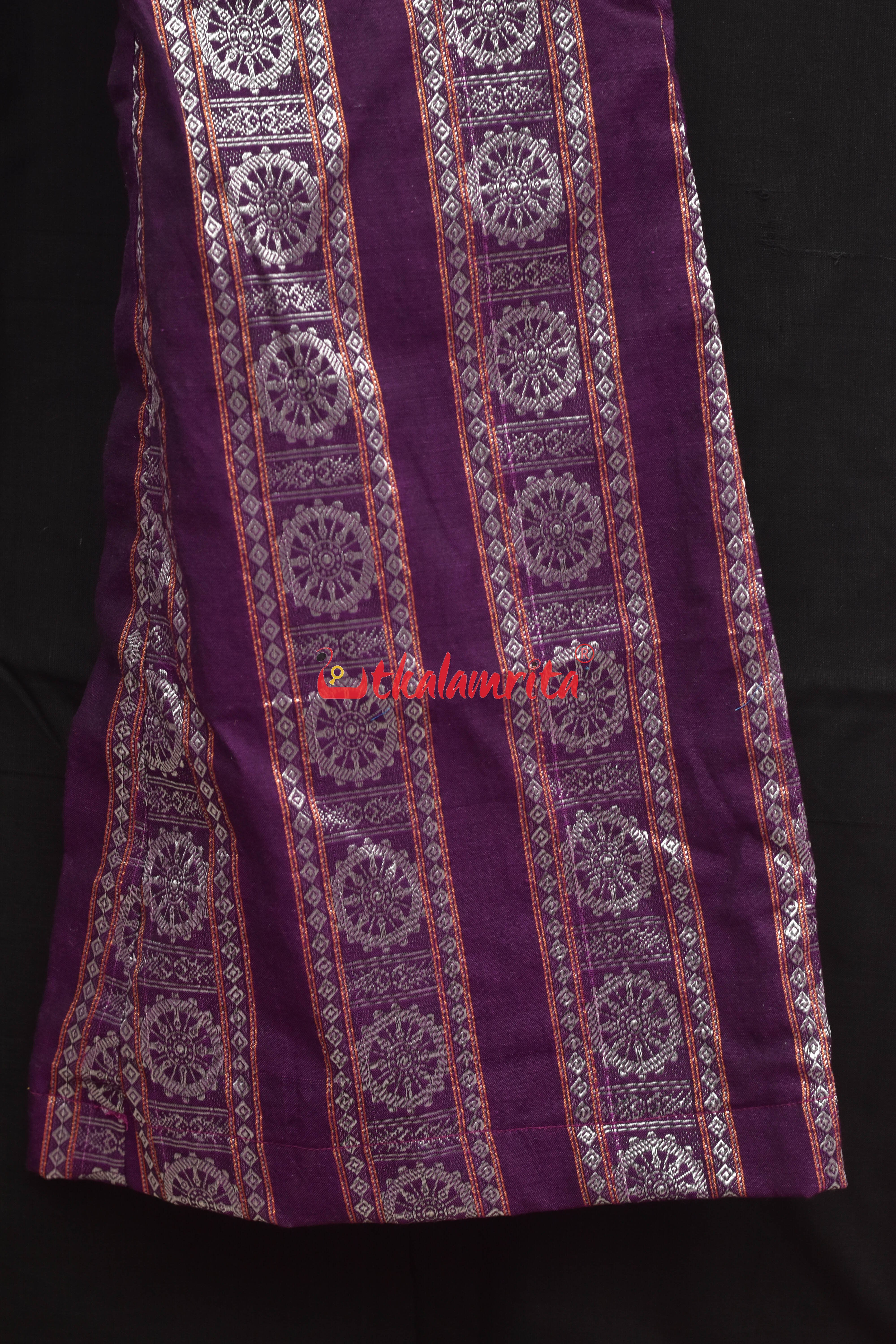 Magenta Konark Sleeveless (Ladies Designer Set)