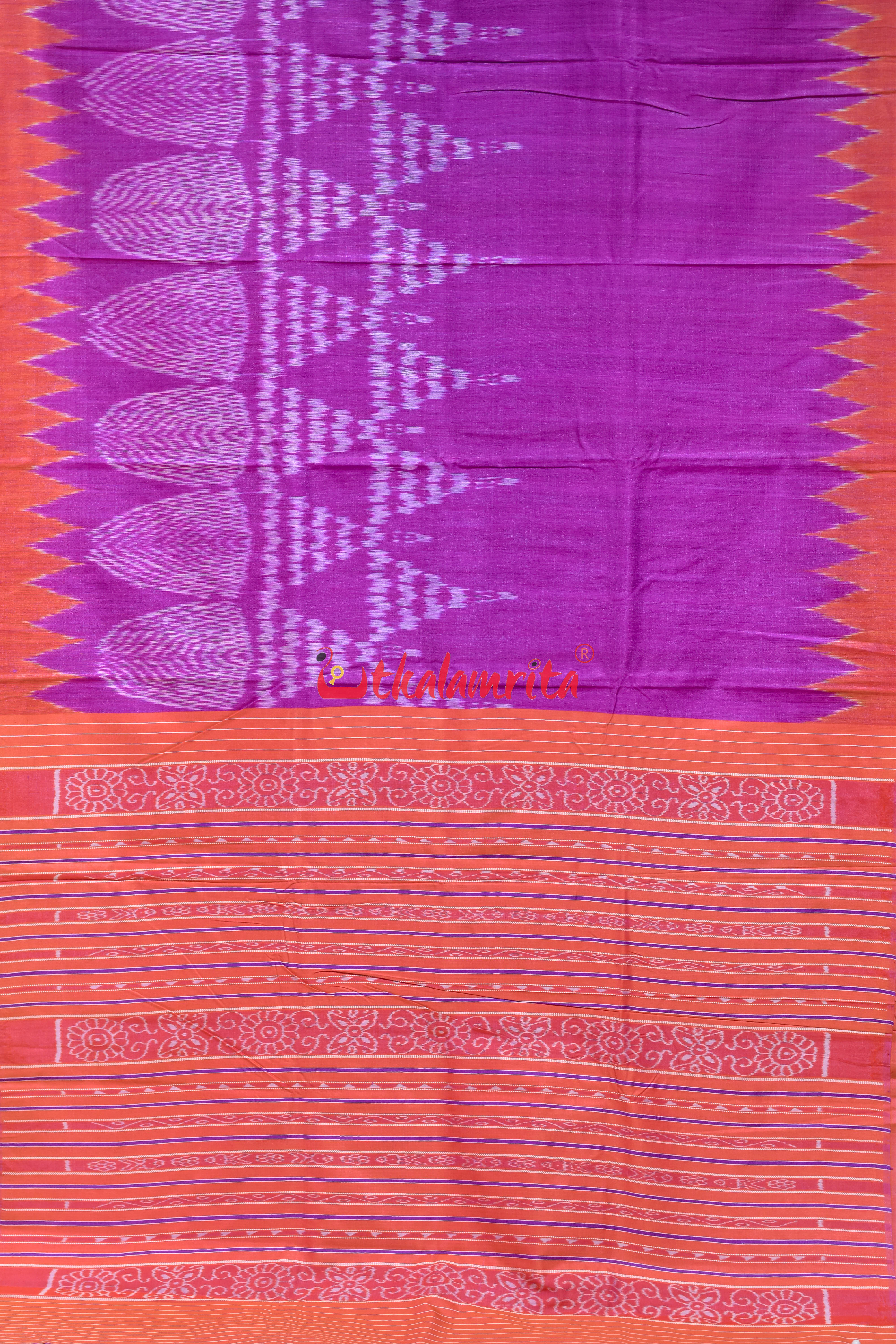 Rani Jhoti Chita Eri Gopalpur Tussar Silk Saree