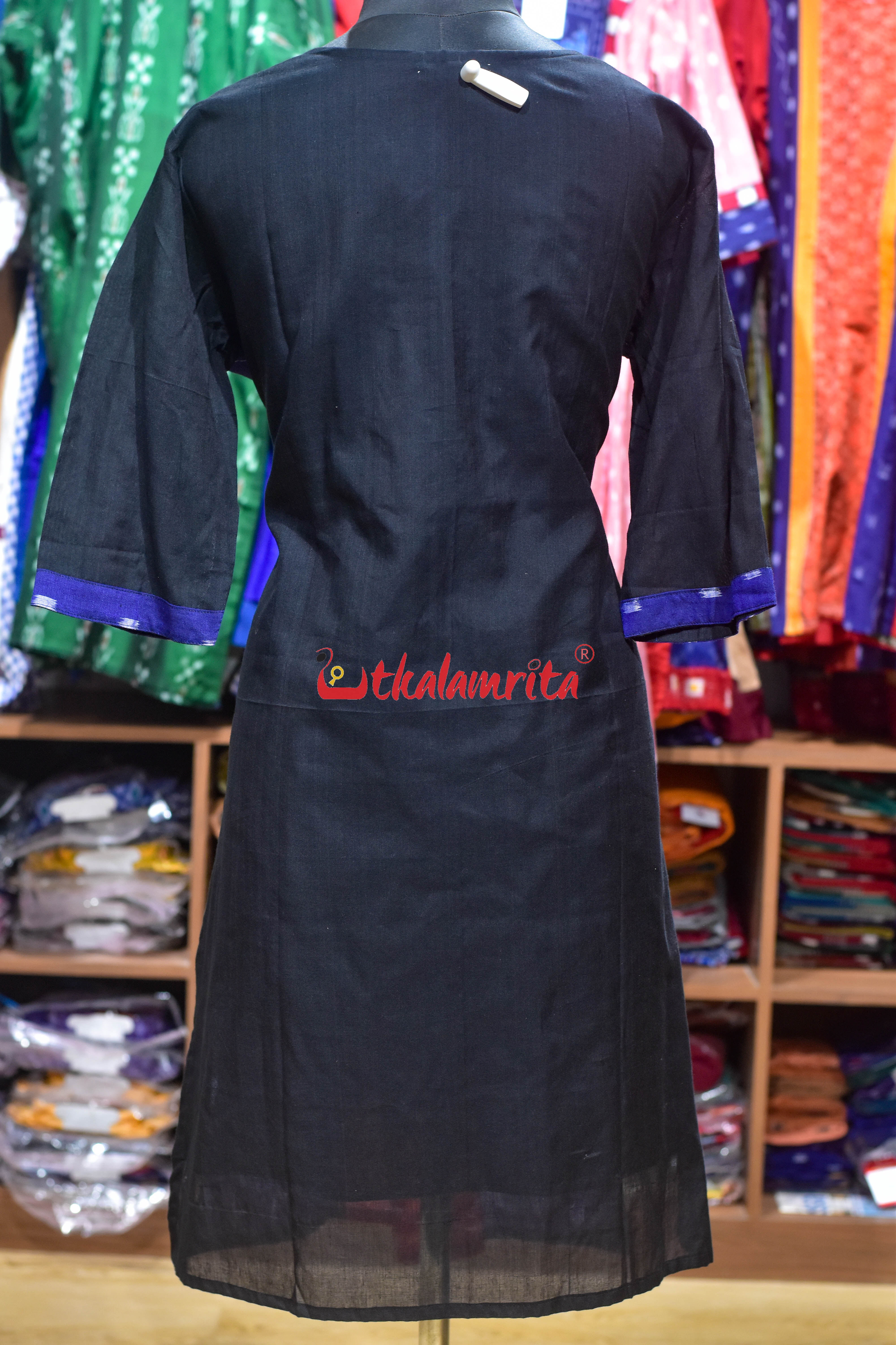 Flame & Ocean Ikat (Ladies Kurti)