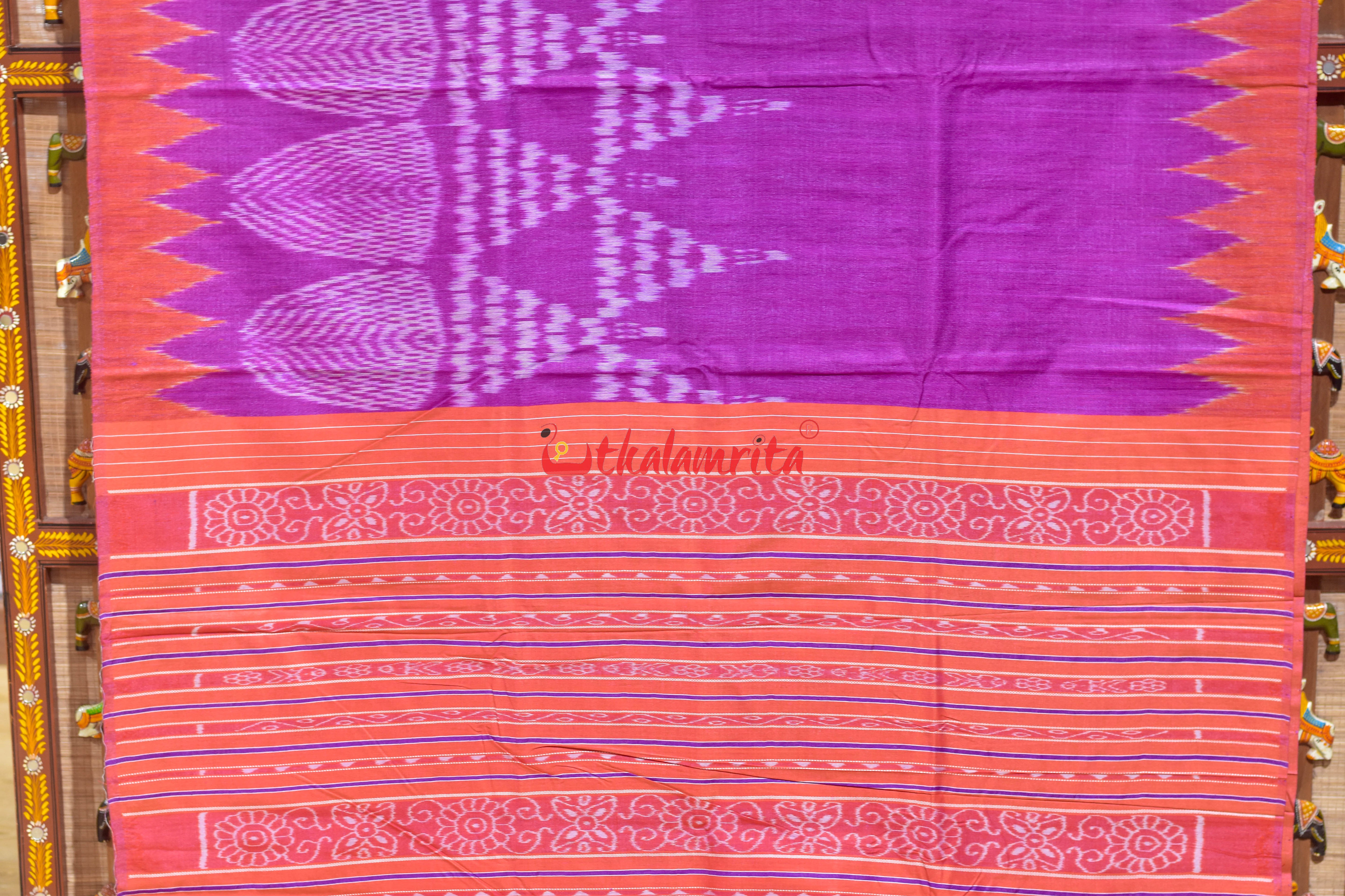 Rani Jhoti Chita Eri Gopalpur Tussar Silk Saree