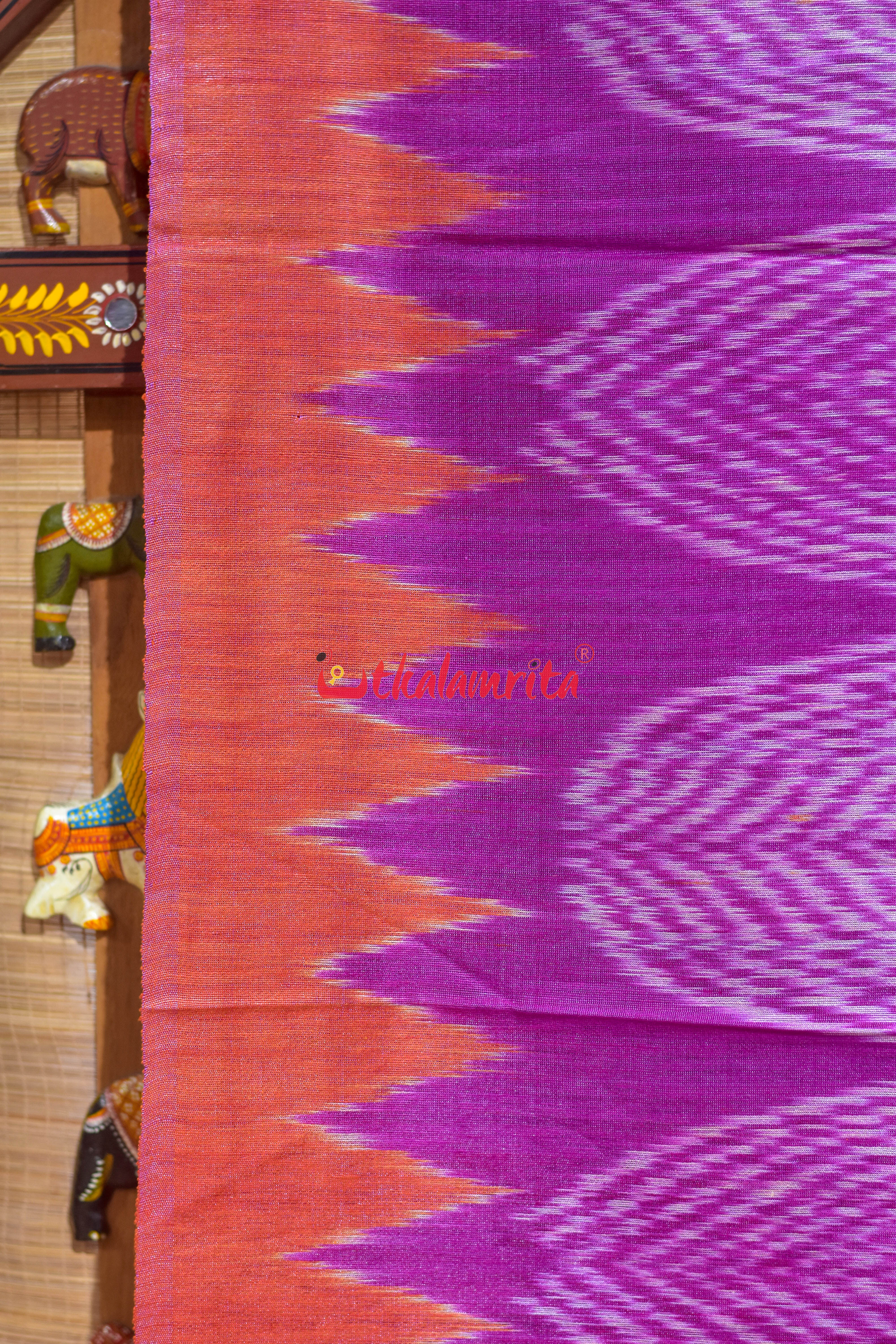 Rani Jhoti Chita Eri Gopalpur Tussar Silk Saree