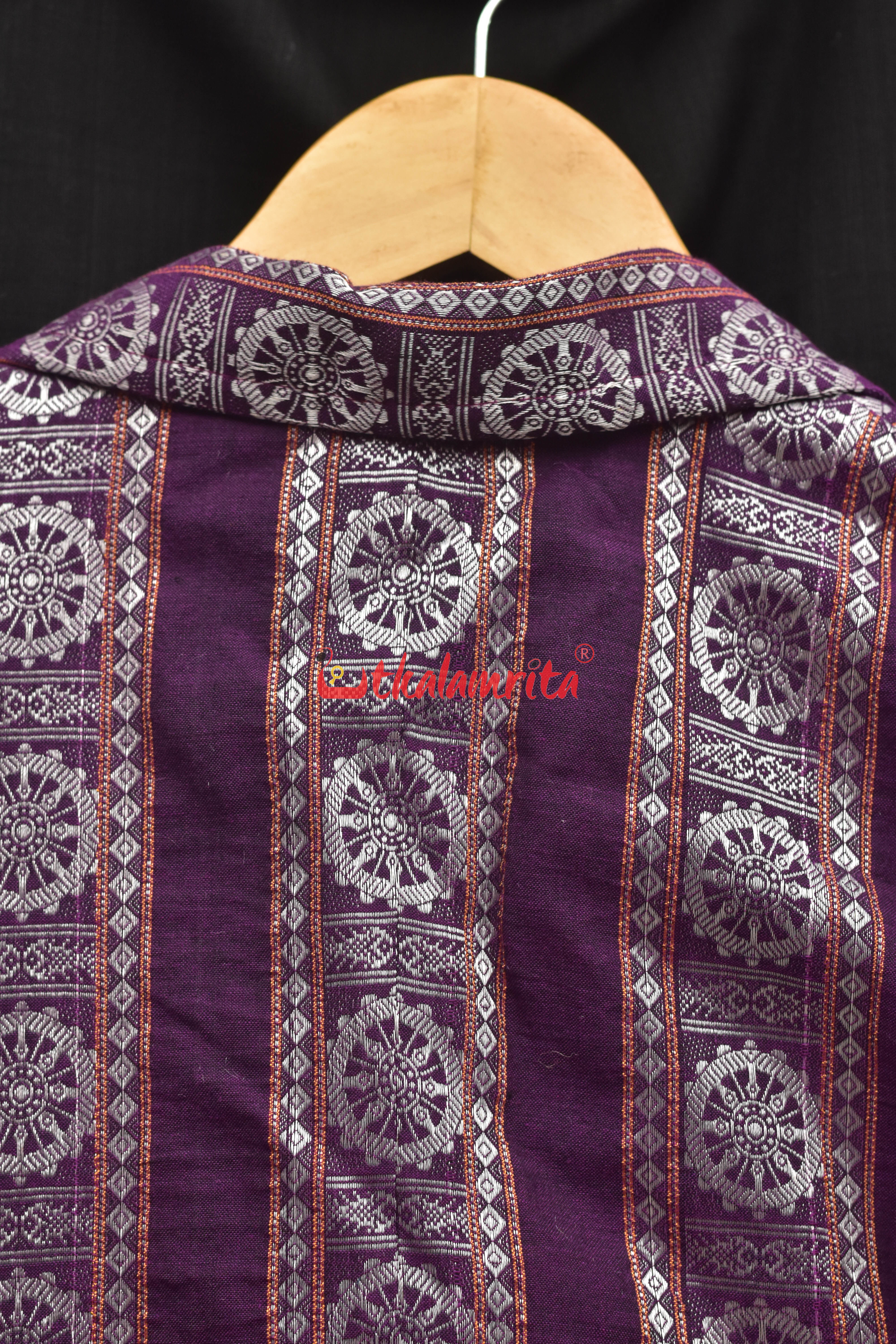 Magenta Konark Sleeveless (Ladies Designer Set)