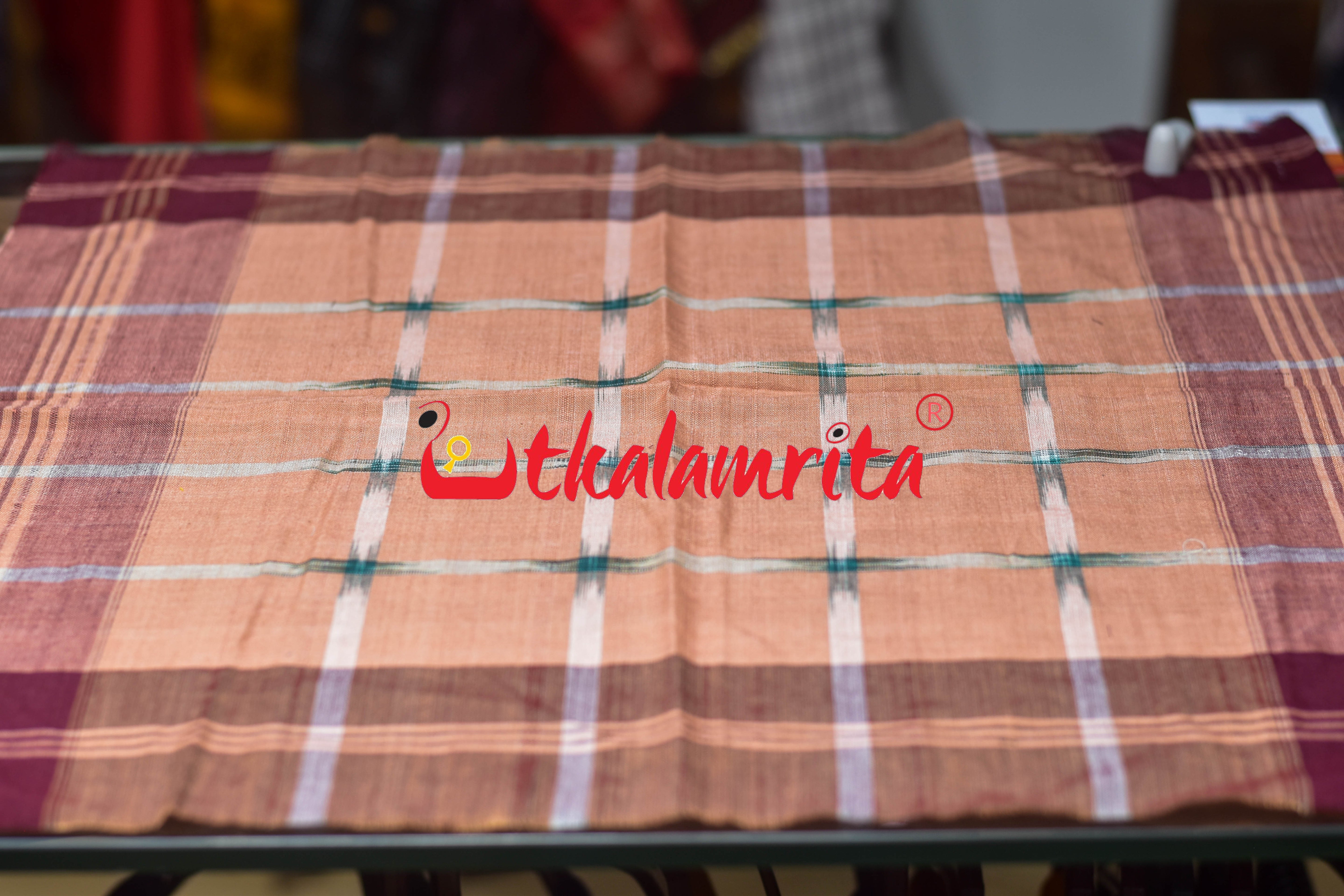 Tan Maroon Star (Rumal)