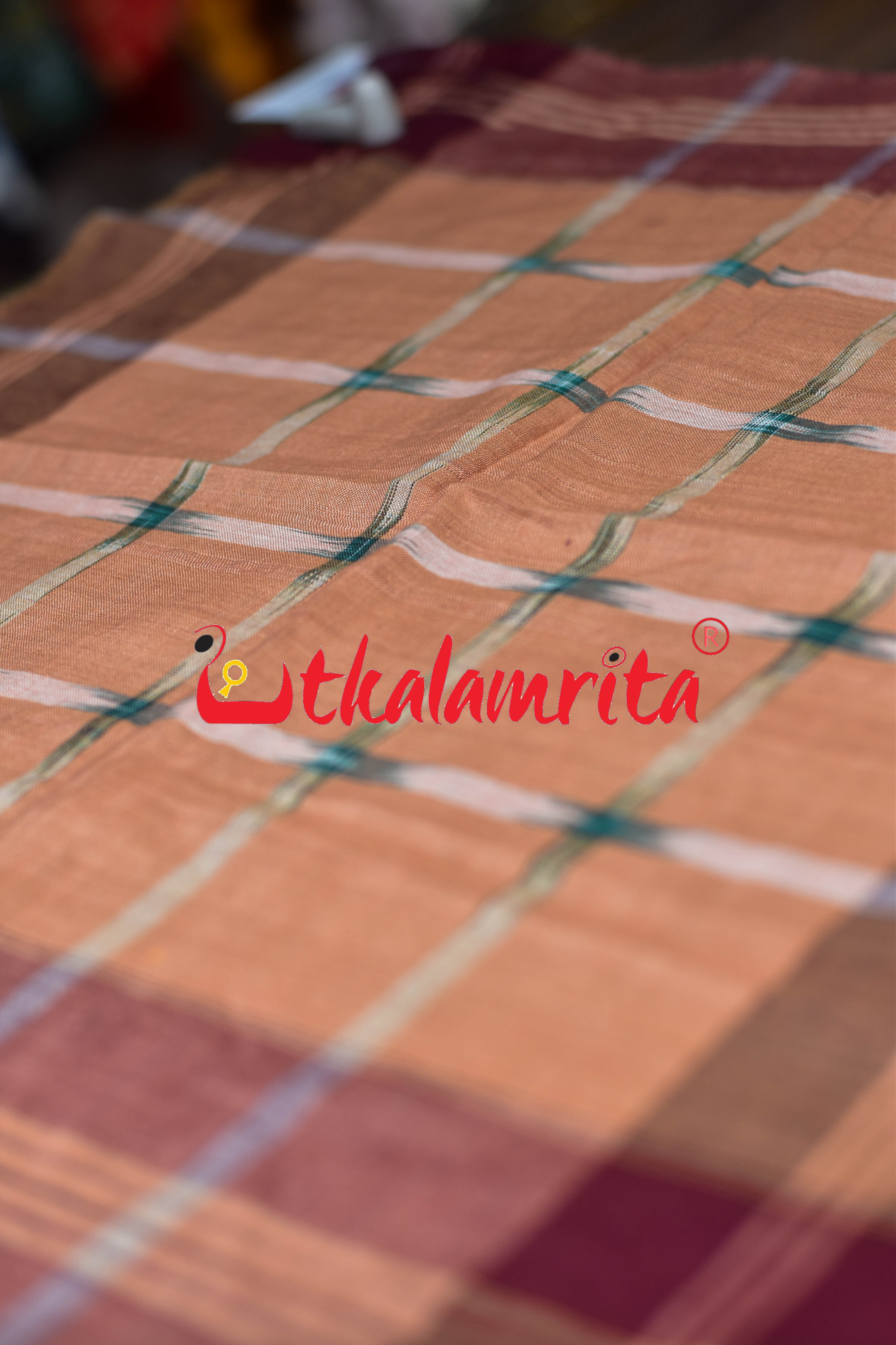 Tan Maroon Star (Rumal)